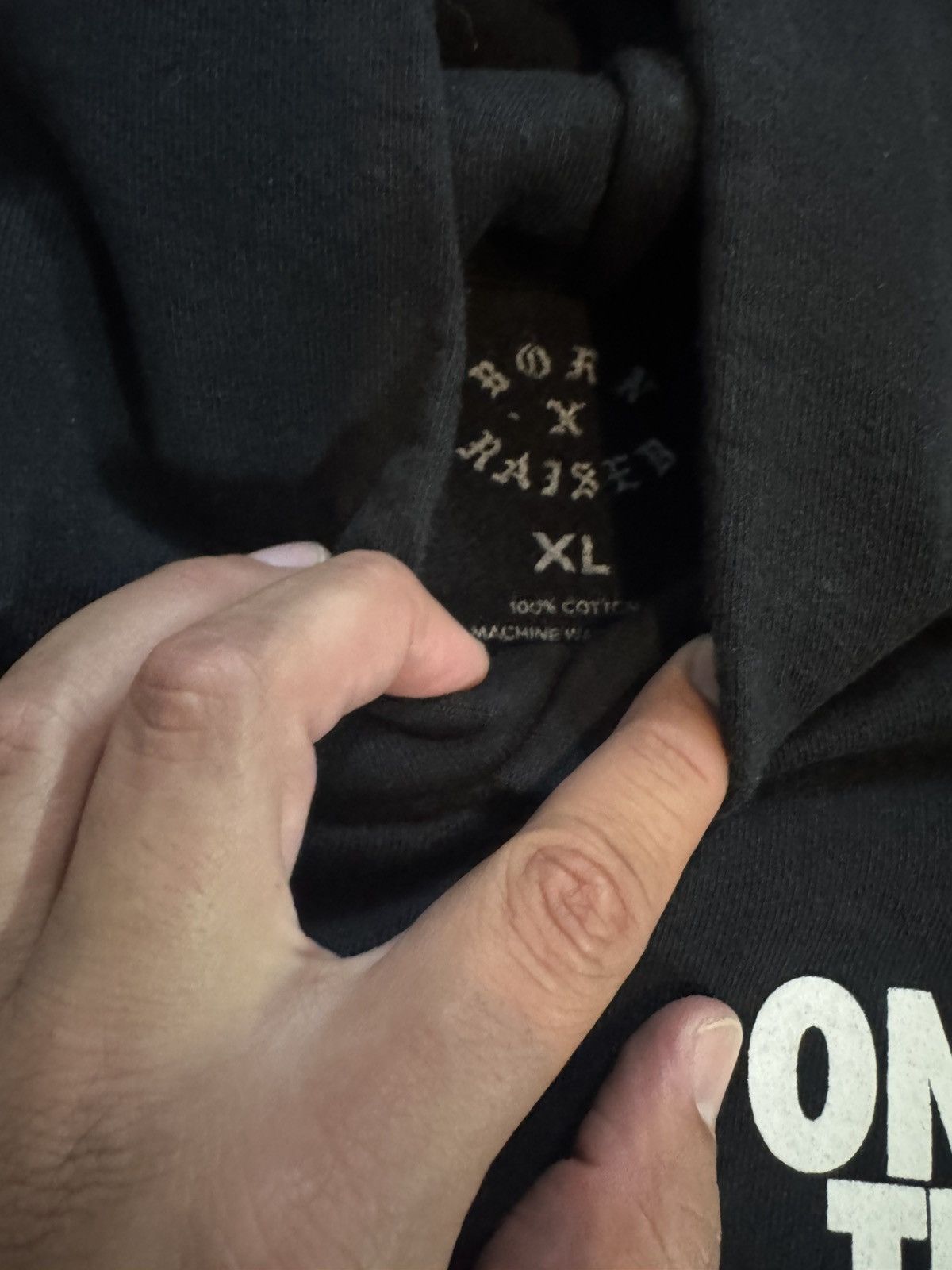 Born X Raised Born X Raised Nike On the Turf Hoodie Sz XL Black Size US XL / EU 56 / 4 - 3 Thumbnail