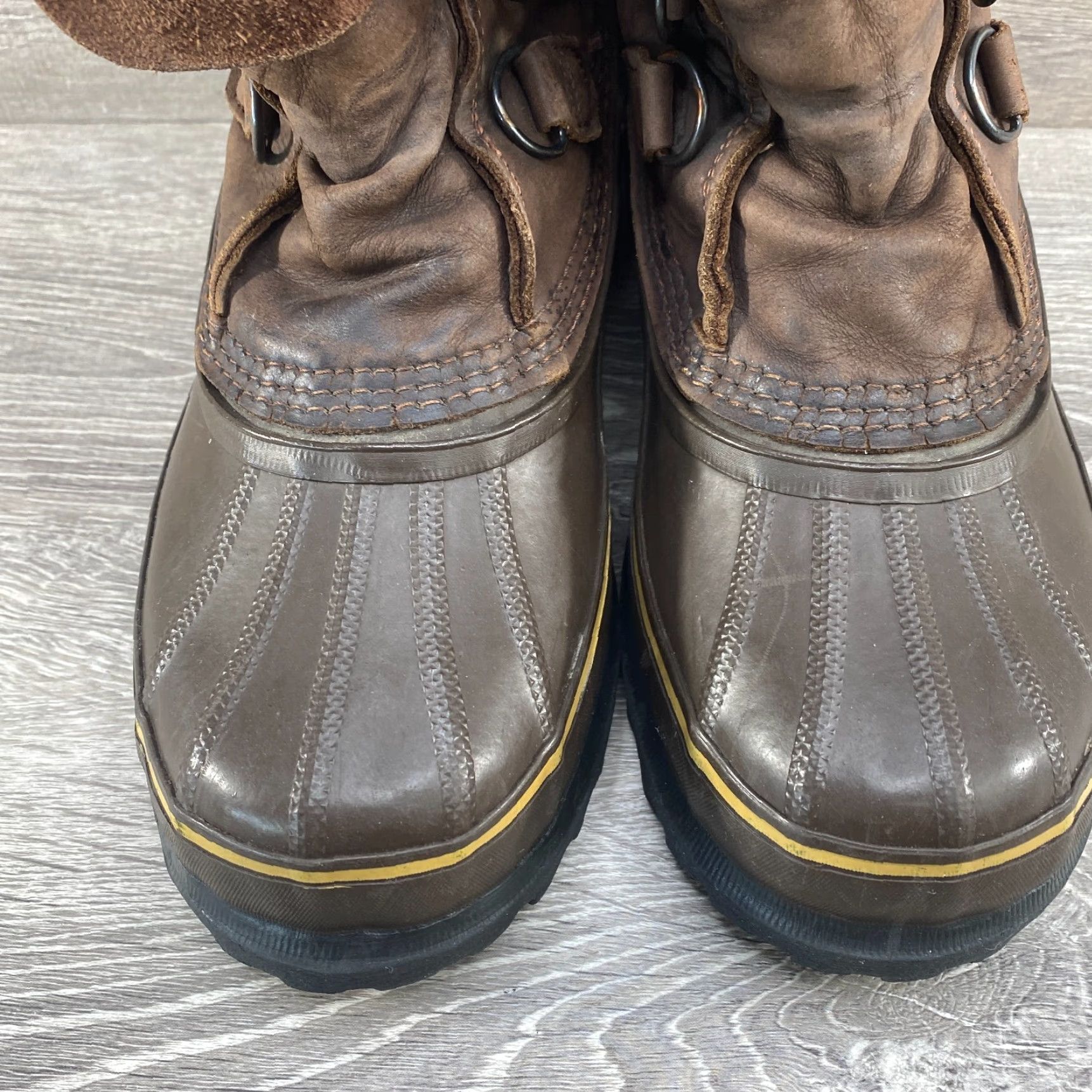 SOREL Sorel Caribou Boots Women Brown Leather Waterproof Insulated Lined Canada Winter Snow 6 Size US 6 / IT 36 - 4 Thumbnail