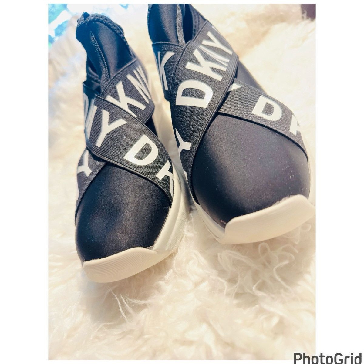 DKNY DKNY Leya Wedge Sneakers Size US 7.5 / IT 37.5 - 7 Thumbnail