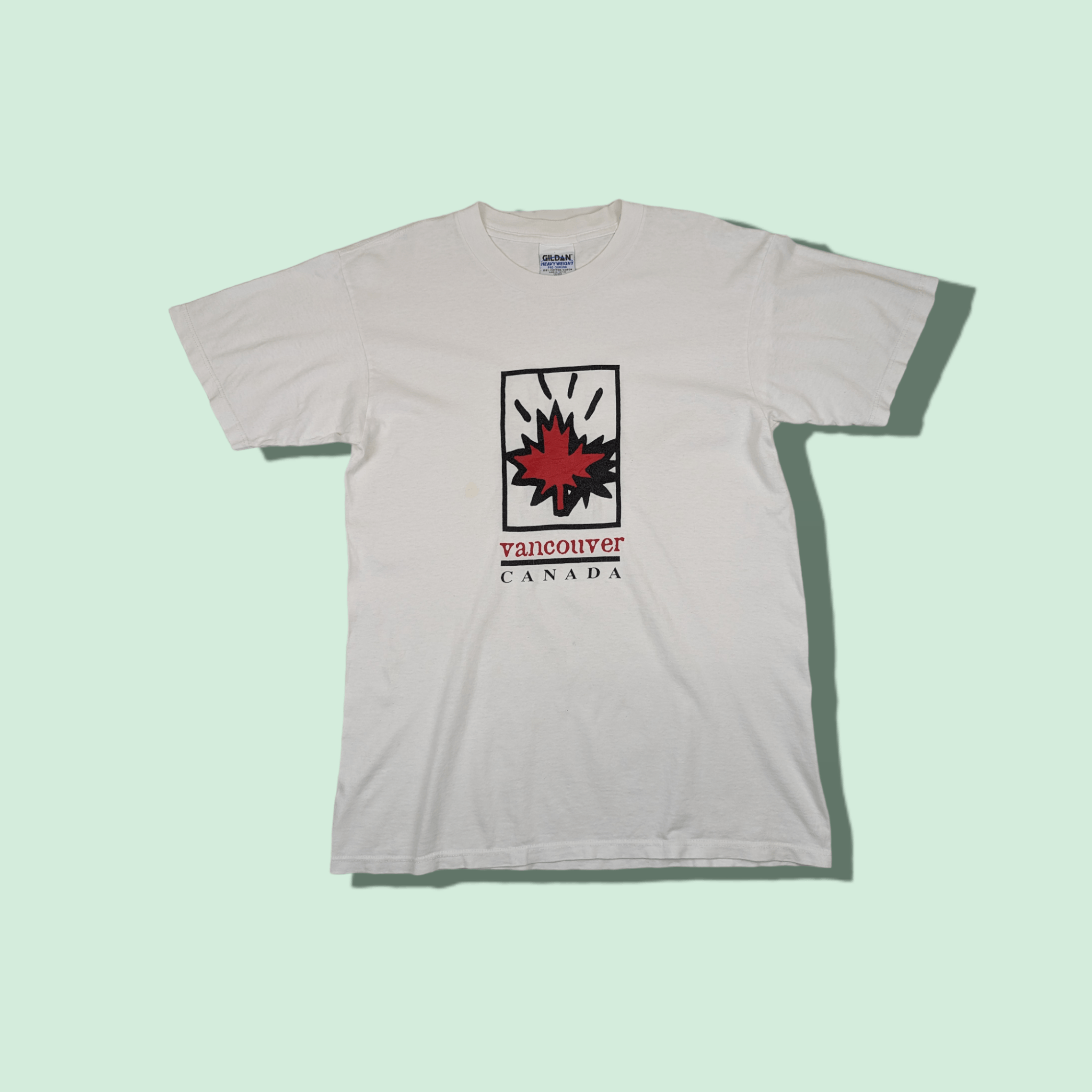 Gildan Vintage 90's GILDAN Vancouver Canada T Shirt Size US M / EU 48-50 / 2 - 1 Thumbnail