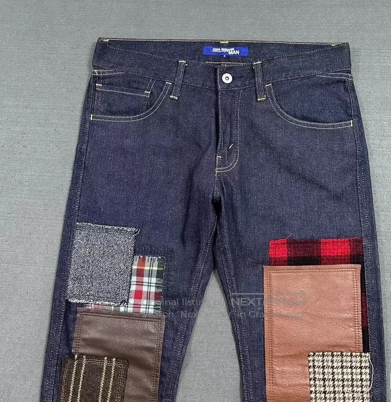 Junya Watanabe Junya Watanabe Patchwork Denim Jeans. Size US 26 / EU 42 - 1 Thumbnail