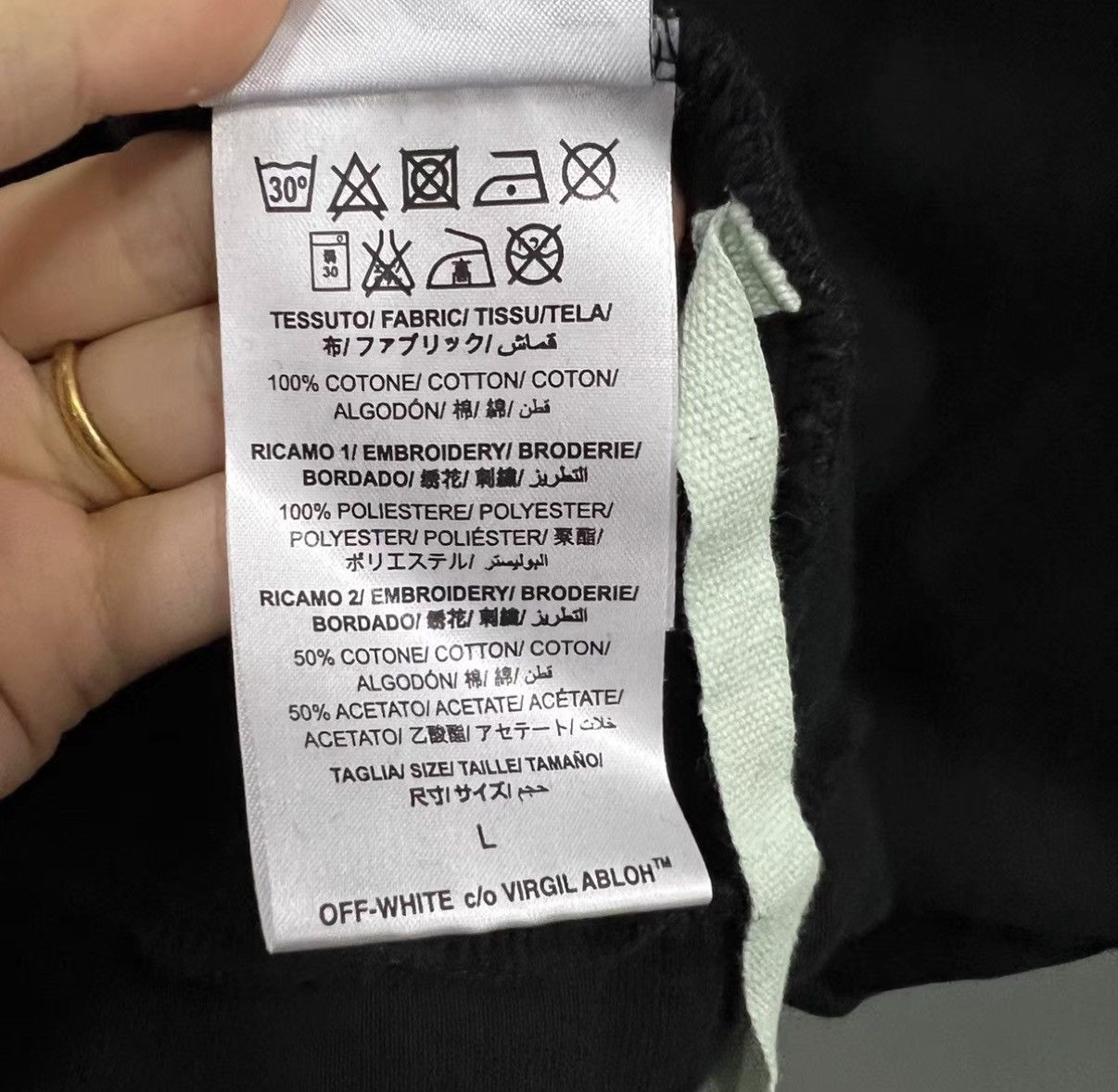 Off-White OFF-WHITE OW Zombie Cross Print Sweatshirt J41 Size US L / EU 52-54 / 3 - 3 Thumbnail
