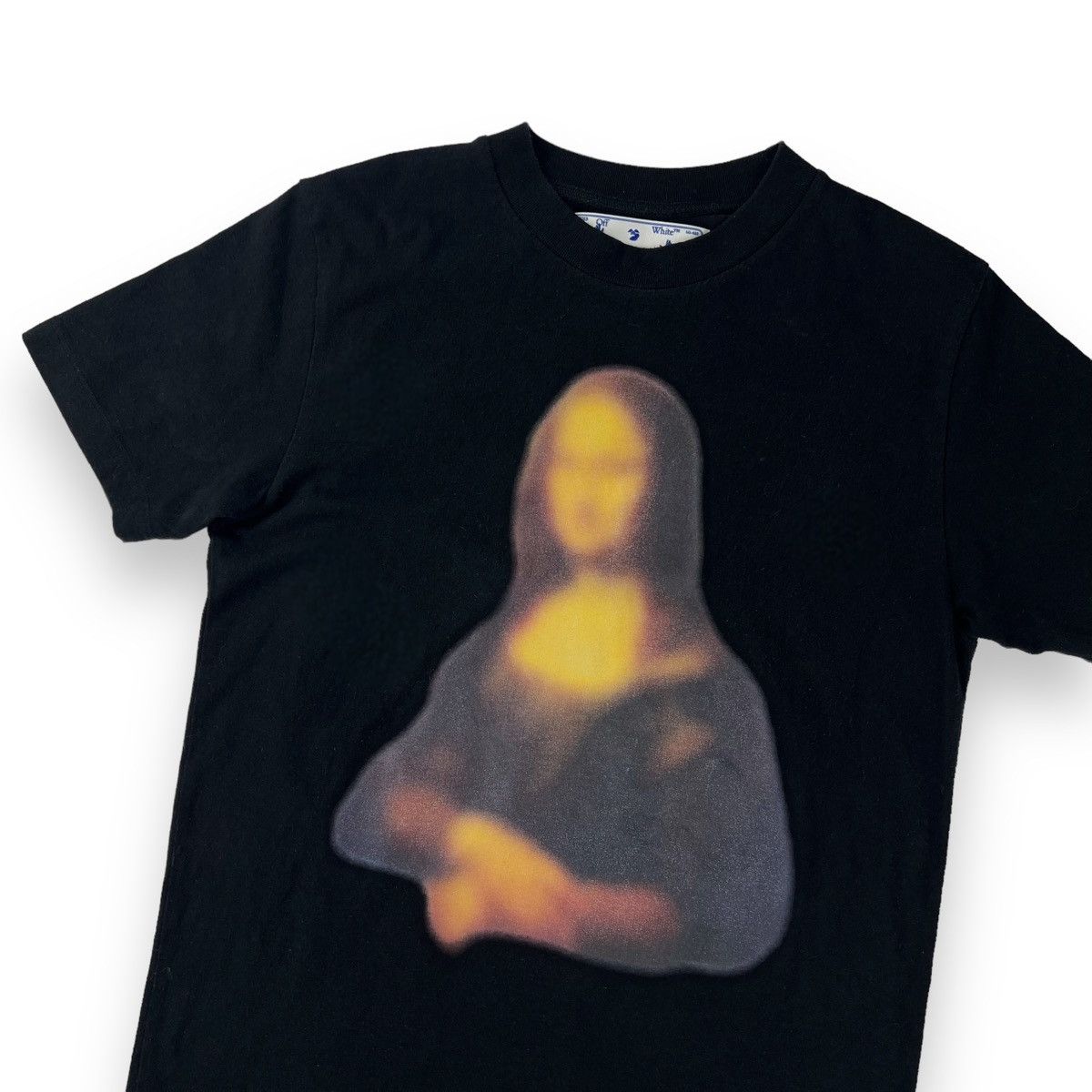 Off-White Off-White Mona Lisa Blur Black T Shirt Size US XS / EU 42 / 0 - 1 Thumbnail