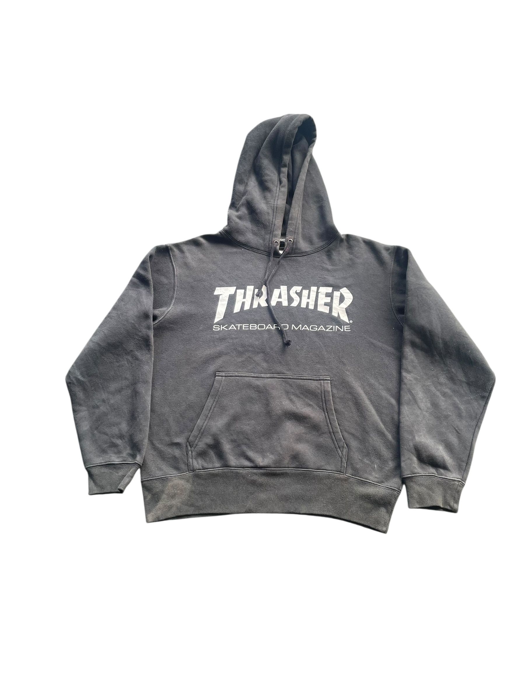 Thrasher Vintage Thrasher Faded Wash Hoodie Size US L / EU 52-54 / 3 - 1 Thumbnail