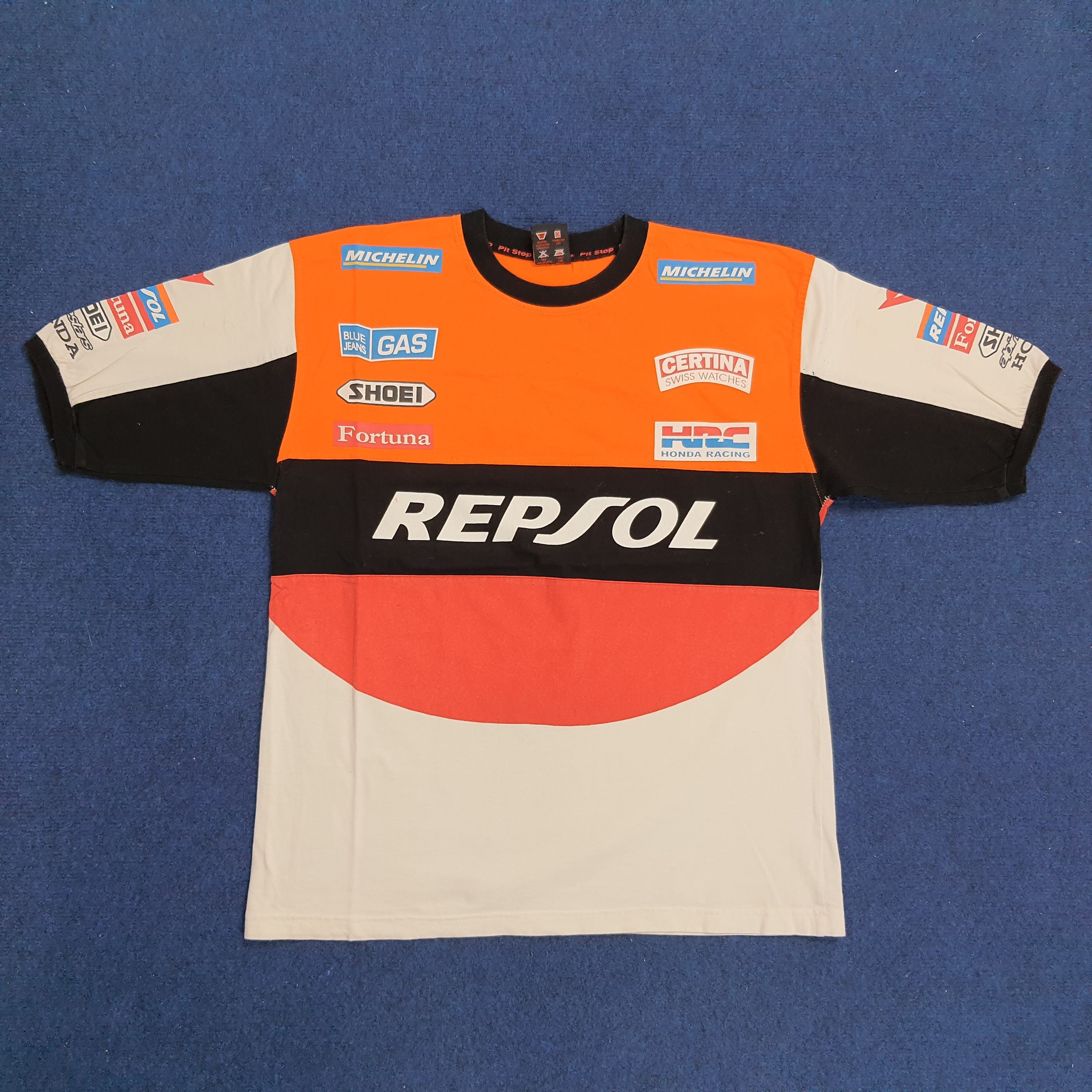 Honda REPSOL HONDA Racing T-shirt Size US L / EU 52-54 / 3 - 1 Thumbnail