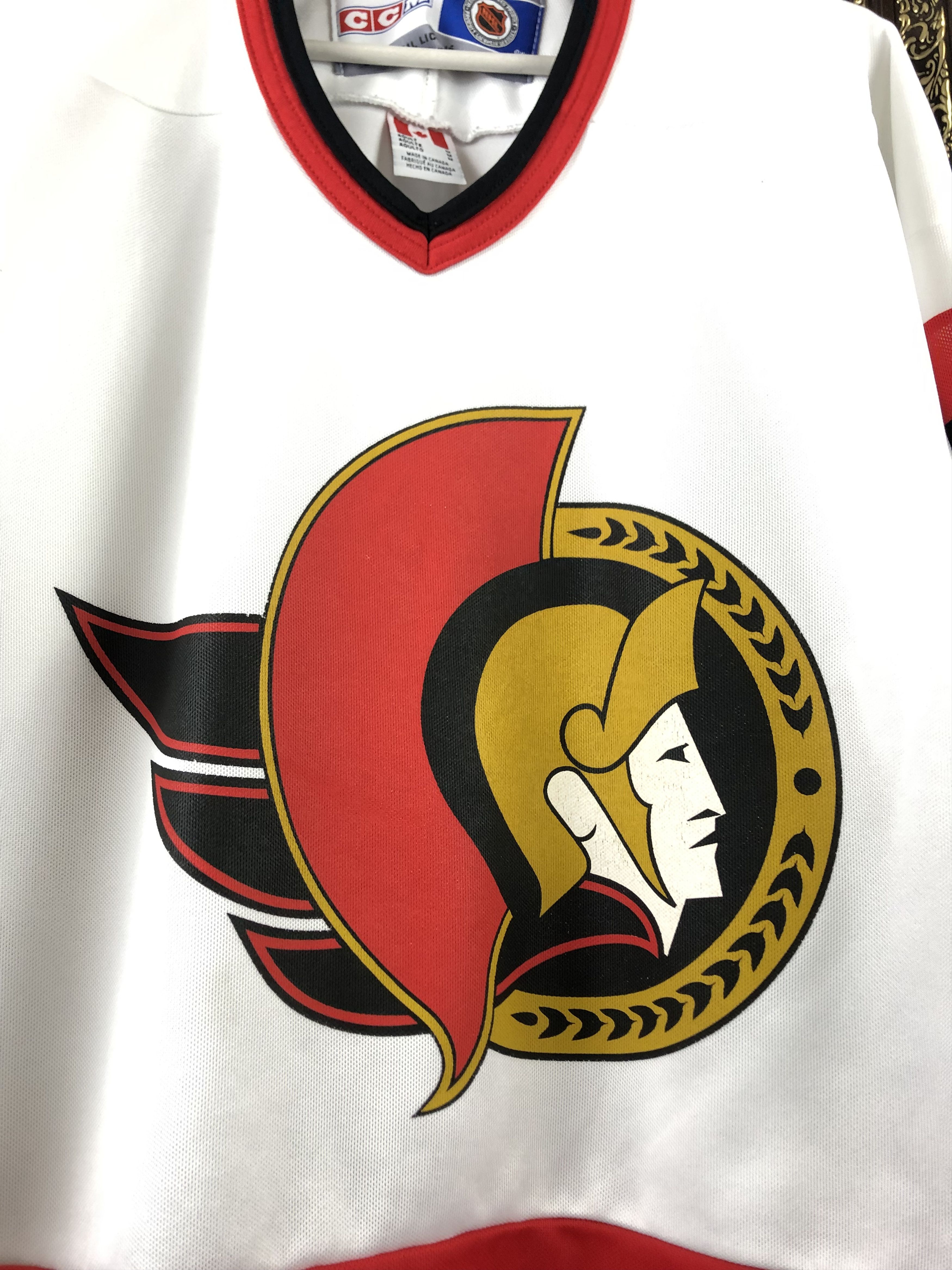 Ccm Vintage 90's Ottawa Senators CCM Jersey NHL Hockey Size US M / EU 48-50 / 2 - 5 Thumbnail