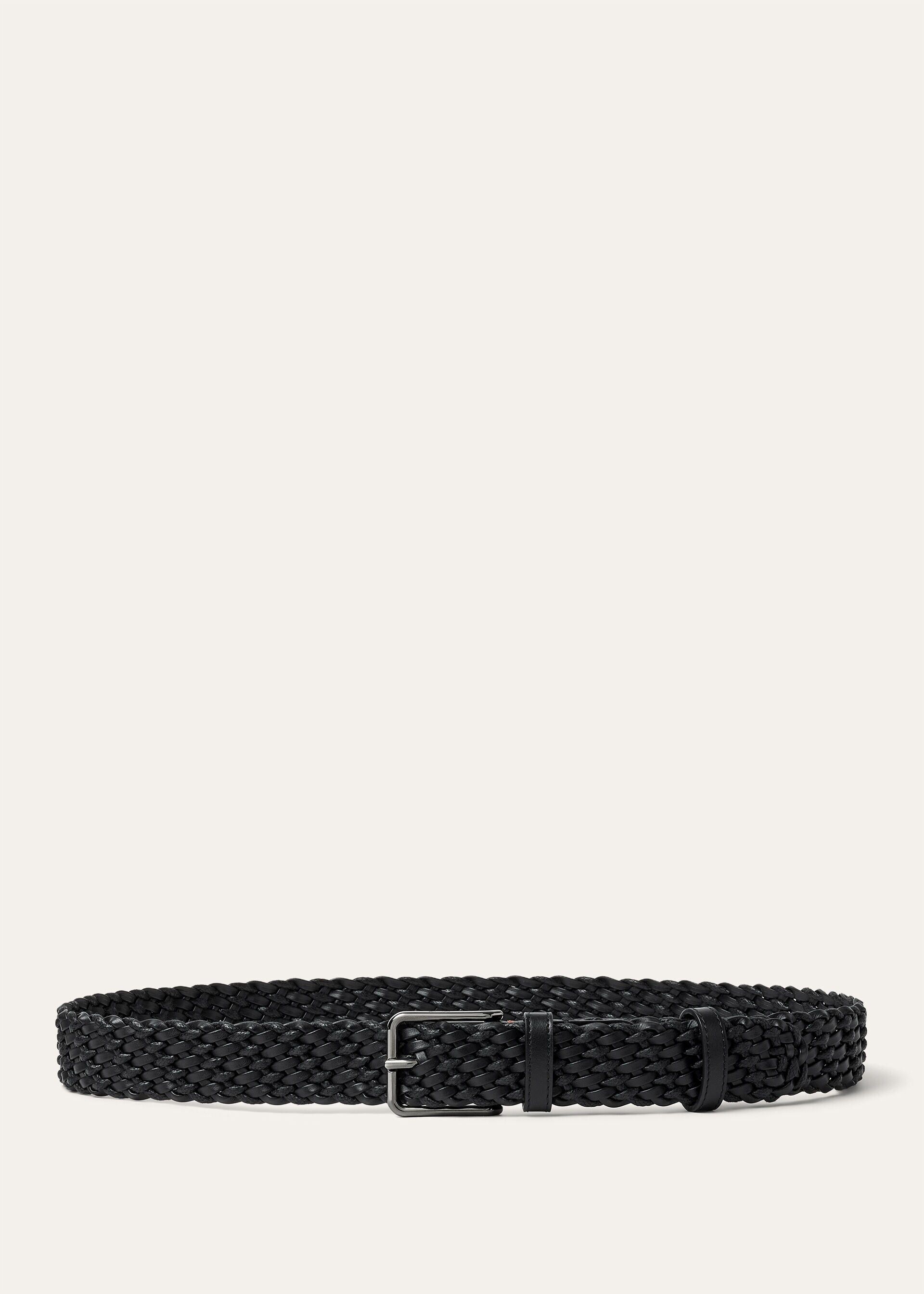 Loro Piana os11x0426 FAR1379 Size: OS / Mayfair Belt in Black/Light Size ONE SIZE - 1 Thumbnail