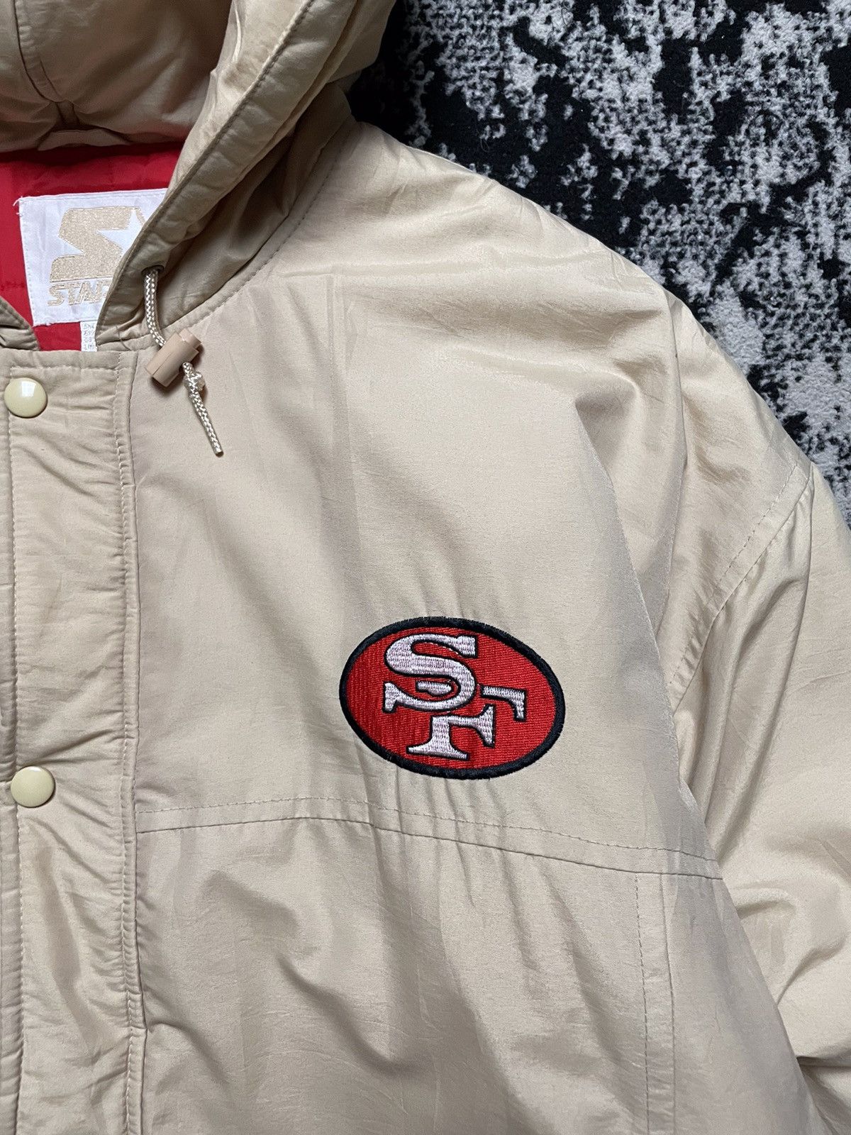 NFL Vintage 90s starter San Francisco 49ers puffer jacket Size US M / EU 48-50 / 2 - 5 Thumbnail