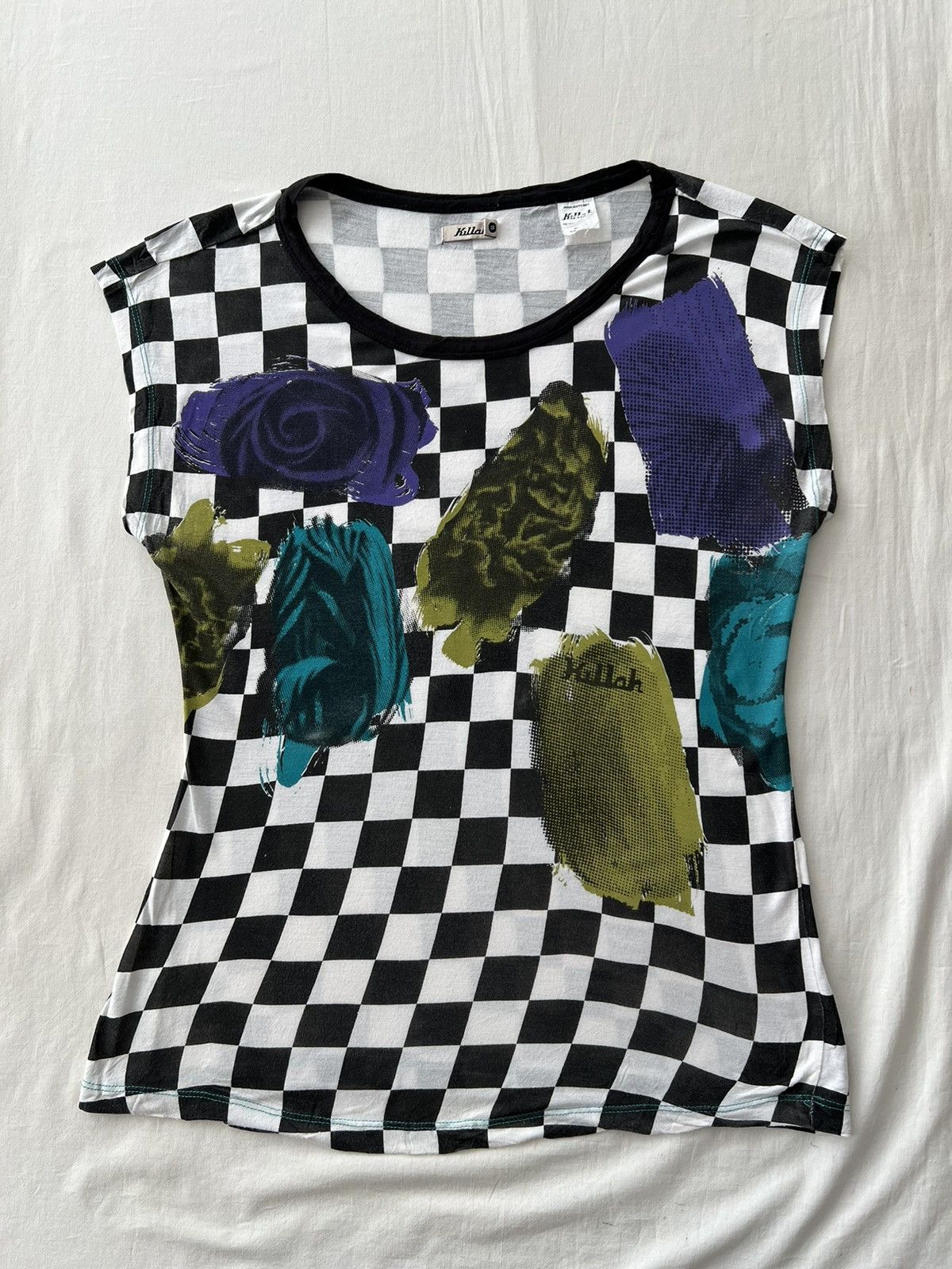 Miss Sixty Killah by Miss Sixty Printed Y2K Tank Top Size S / US 4 / IT 40 - 3 Thumbnail