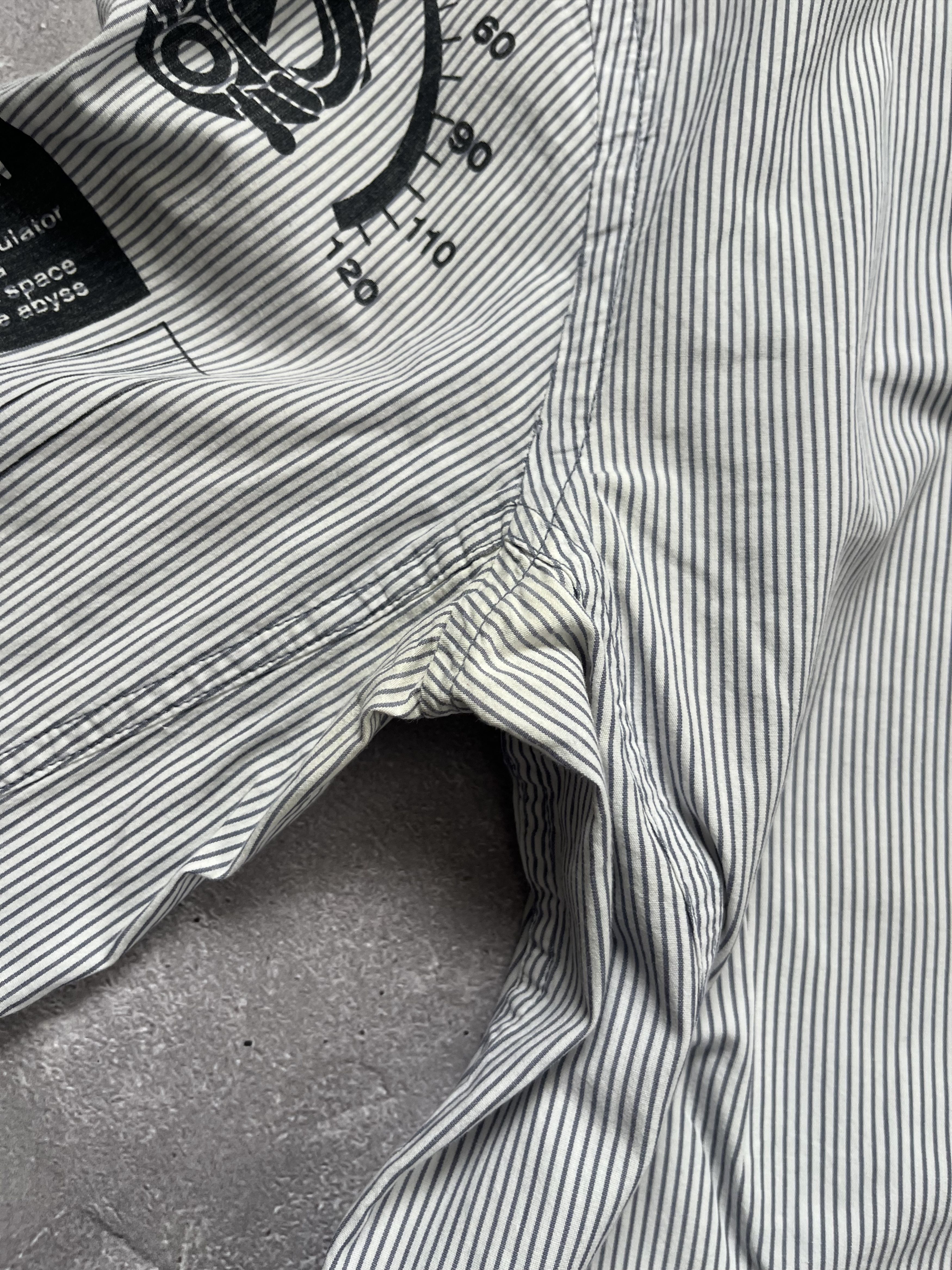 Diesel RARE Diesel DEPT. LIQUID SPACE Striped Button Up Shirt Size US S / EU 44-46 / 1 - 6 Thumbnail
