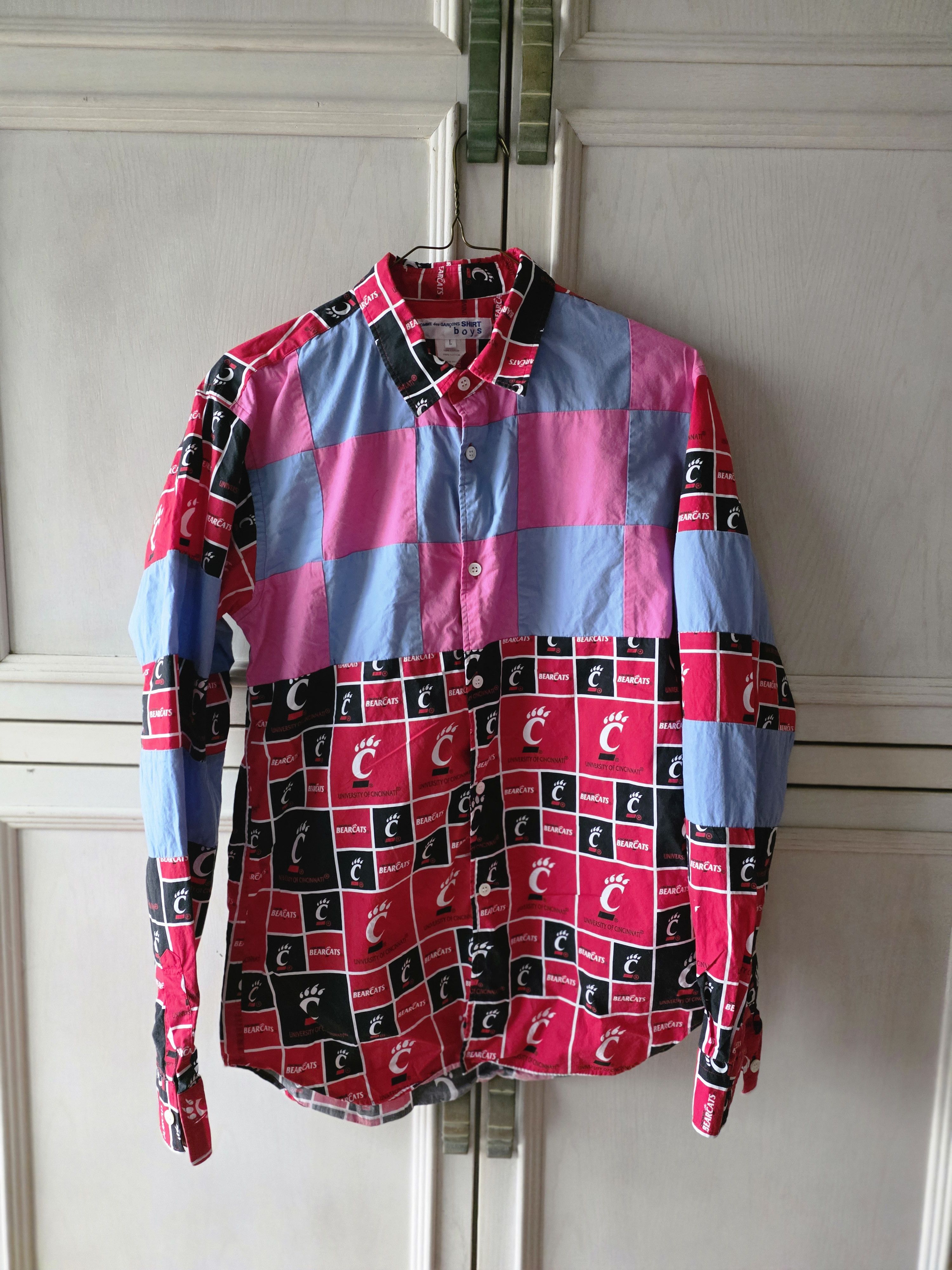 Comme des Garçons SHIRT boys S/S 19 Cincinnati Bearcats