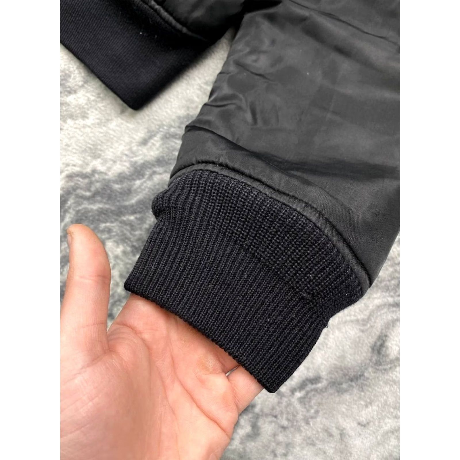 Diesel VINTAGE Diesel Bomber Jacket Men Size 2XL Black Shearling Aviator Size US XXL / EU 58 / 5 - 6 Thumbnail
