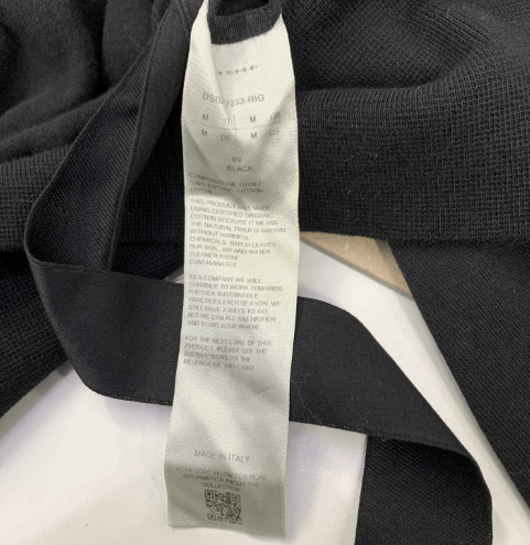 Rick Owens Rick Owens Black Cropped Zip-Up Hoodie Size M / US 6-8 / IT 42-44 - 6 Thumbnail
