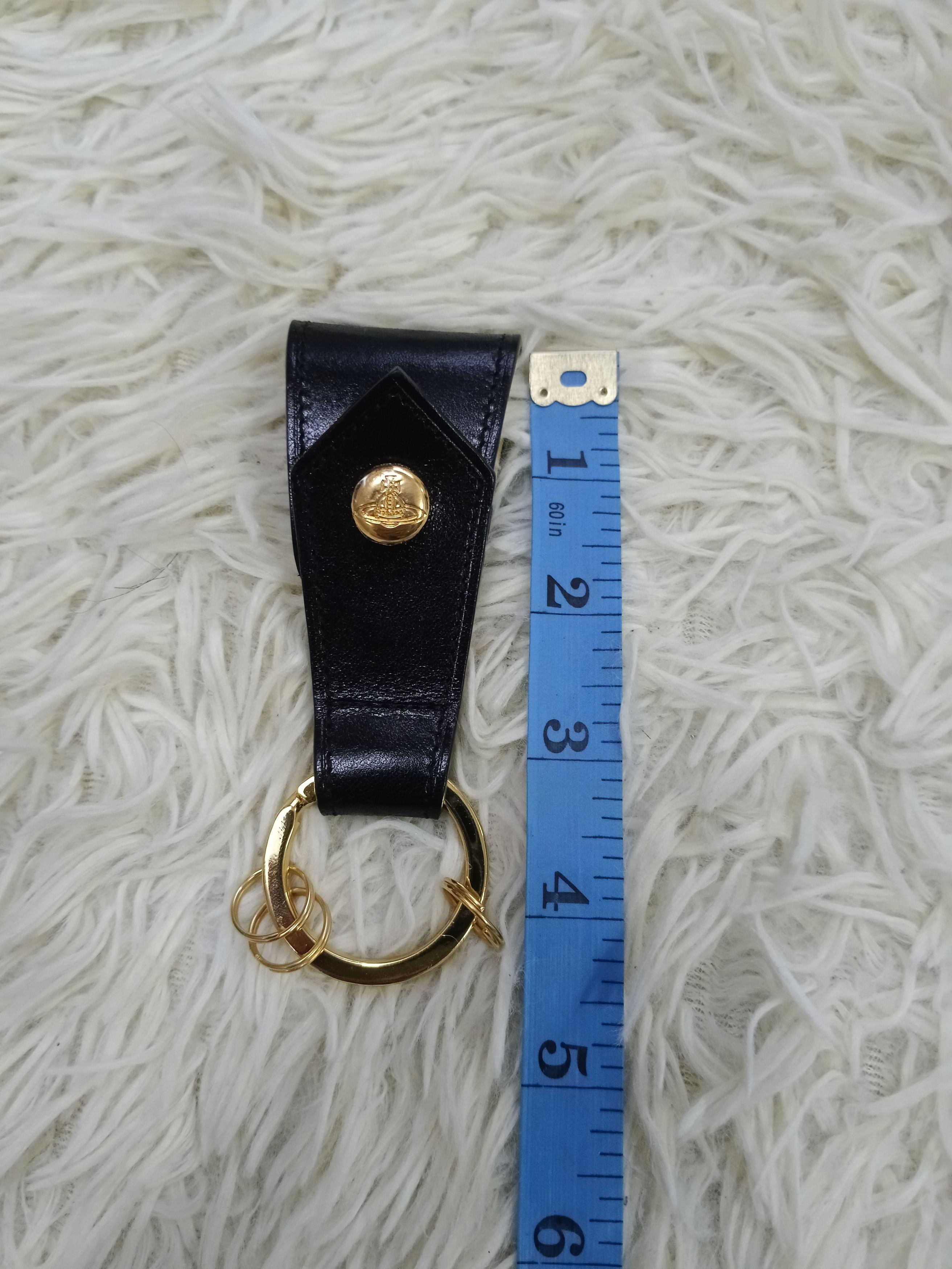Vivienne Westwood VIVIENNE WESTWOOD LEATHER KEY RING Size ONE SIZE - 4 Thumbnail