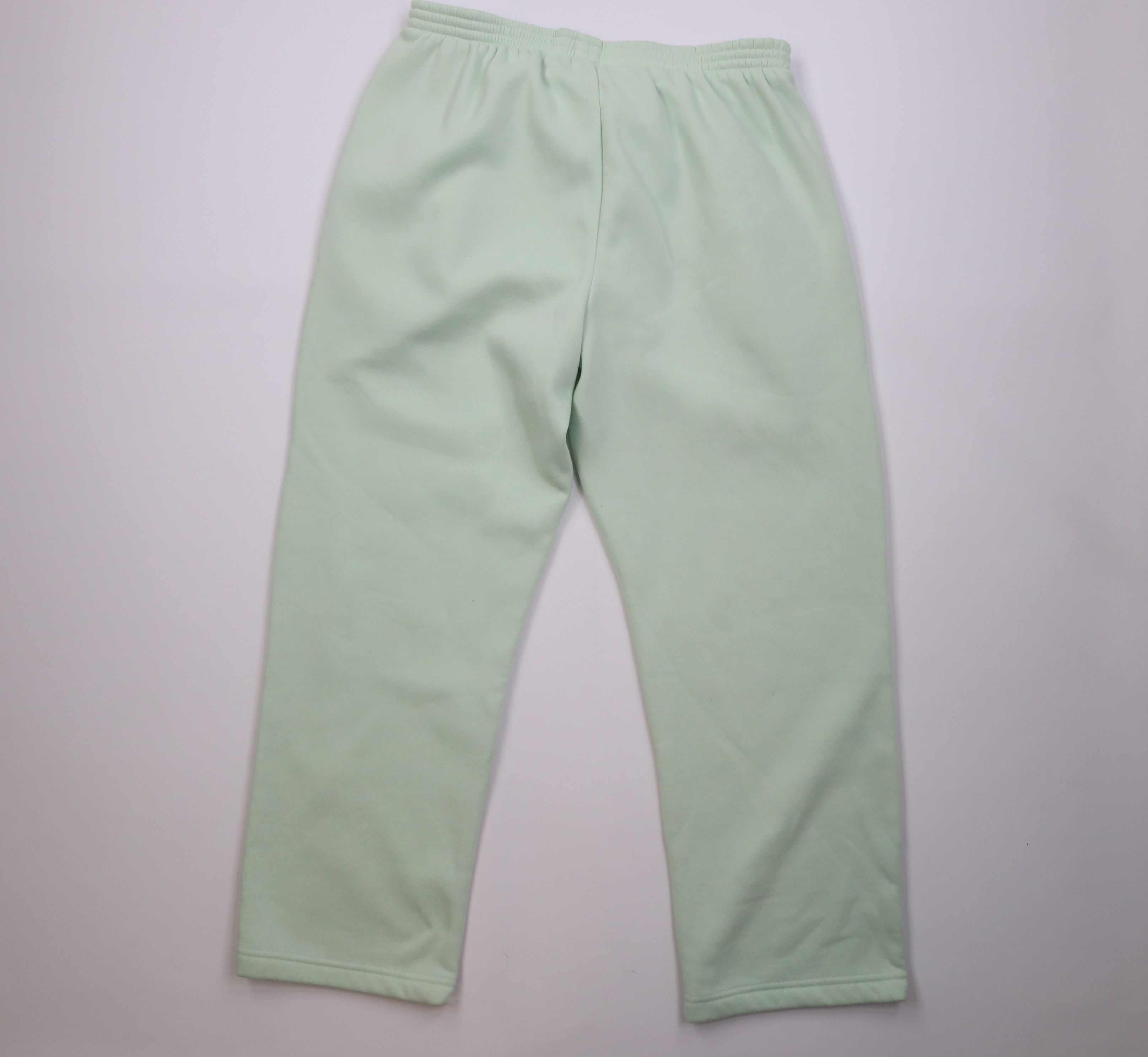 Vintage Vintage 90s Y2K Streetwear Wide Leg Sweatpants Light Green Size US 38 / EU 54 - 9 Thumbnail