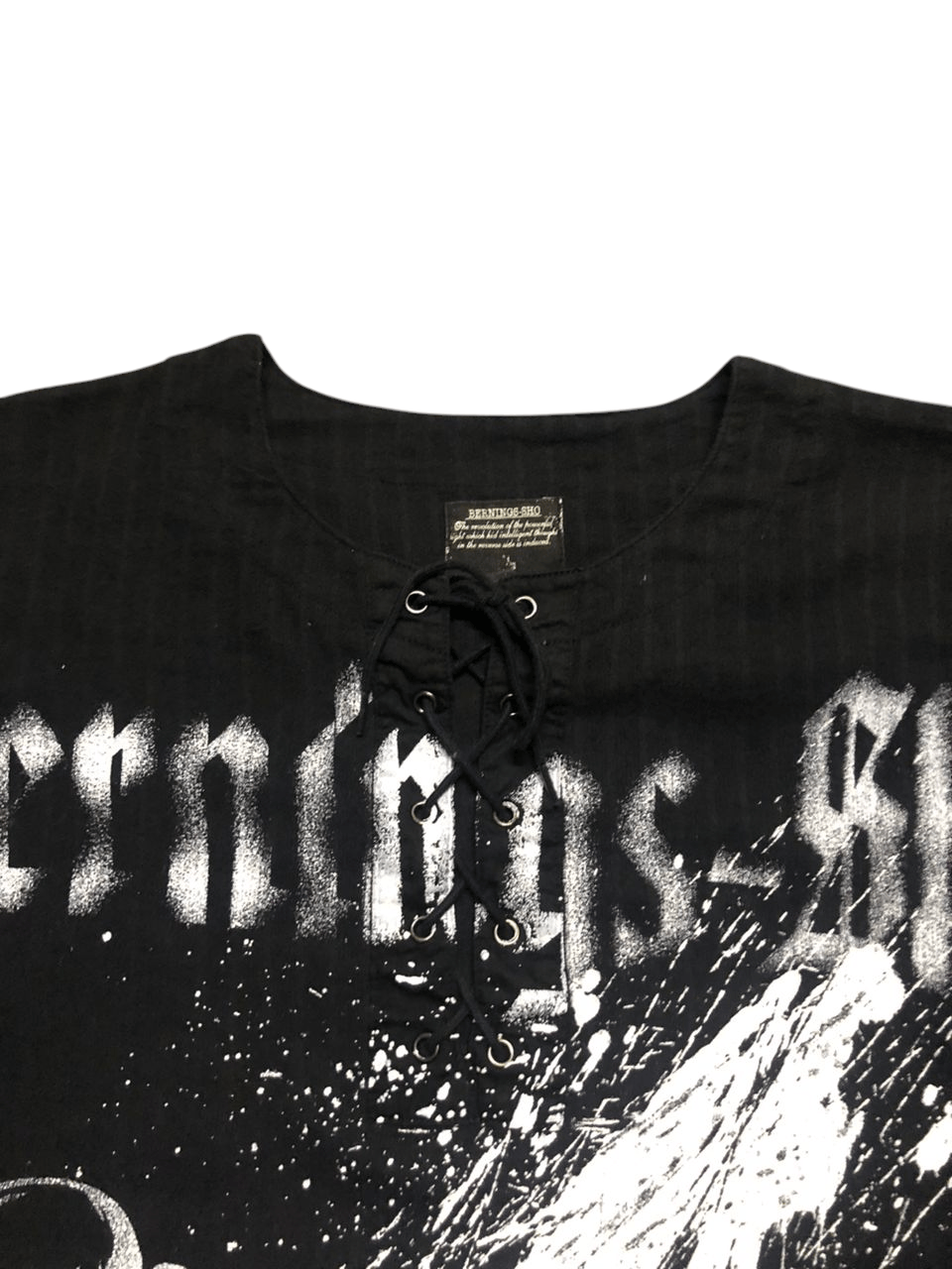 Japanese Brand RARE💥Burning Sho The Anarchy Black Shirt Size US M / EU 48-50 / 2 - 3 Thumbnail