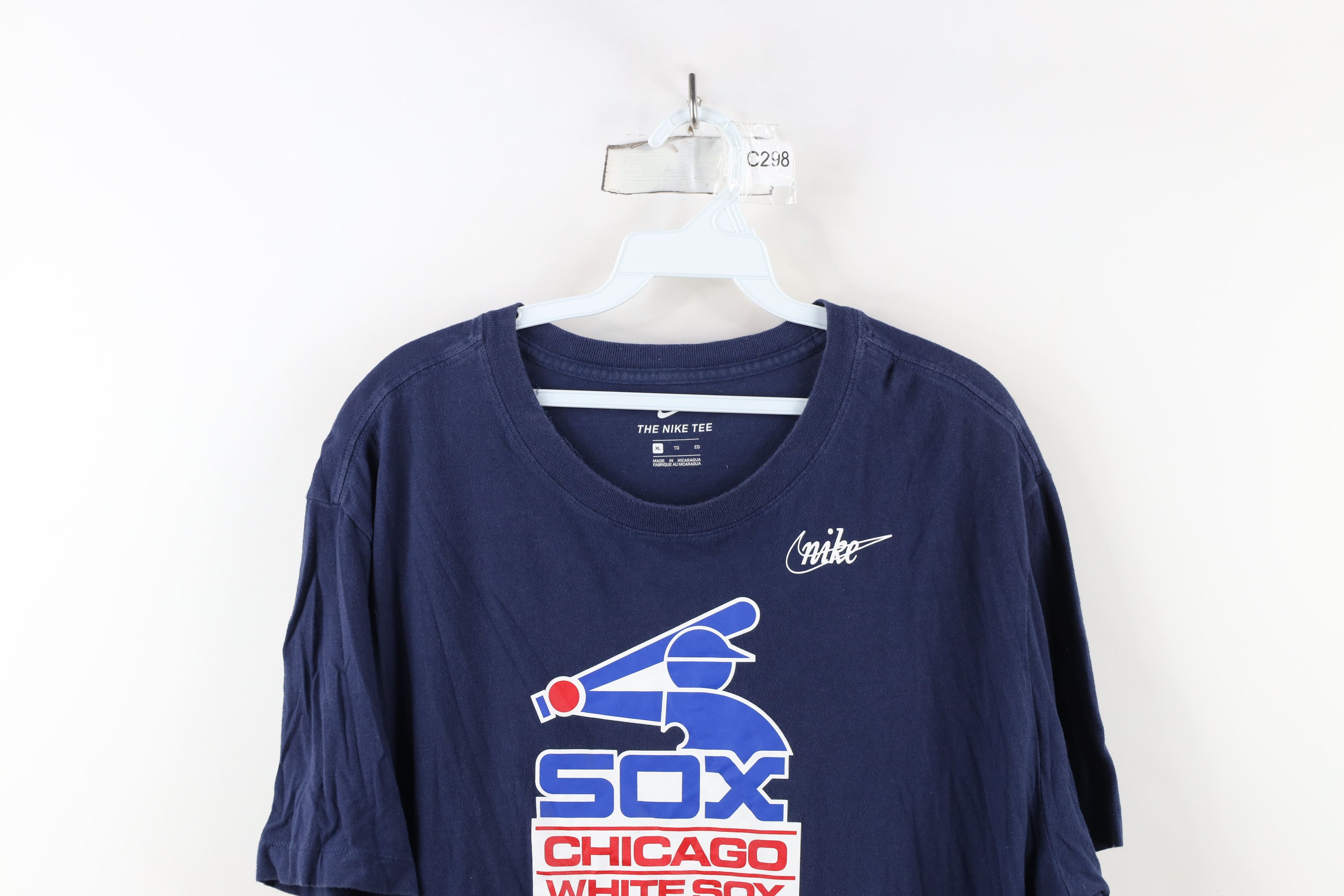 Nike × Vintage Retro Nike Chicago White Sox Baseball Short Sleeve T-Shirt Size US XL / EU 56 / 4 - 2 Thumbnail
