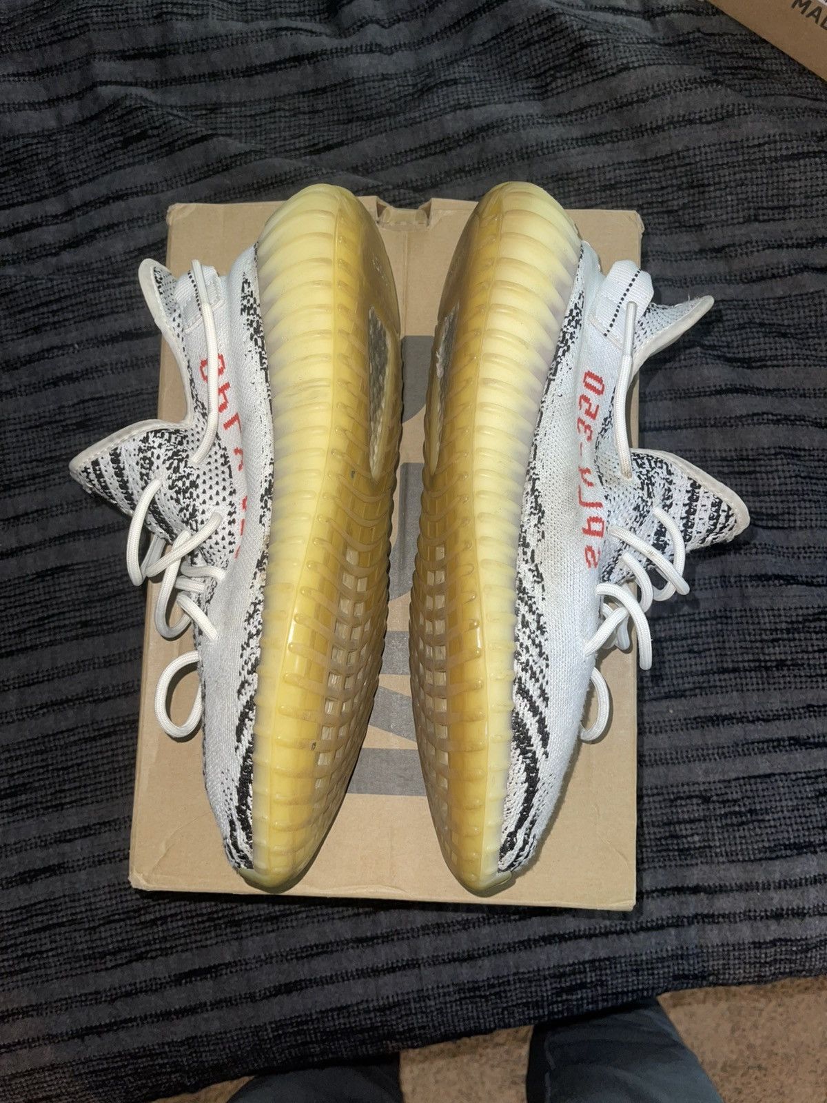 Yeezy Adidas Yeezy Zeebra V2 Size US 11.5 / EU 44-45 - 6 Thumbnail