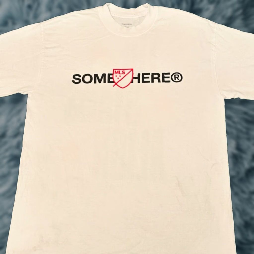 Vintage SOMEWHERE MLS All Star Washington DC 2023 Logo Shirt Mens M White Soccer Stars Align Logo Shirt M Mens Size US M / EU 48-50 / 2 - 1 Thumbnail