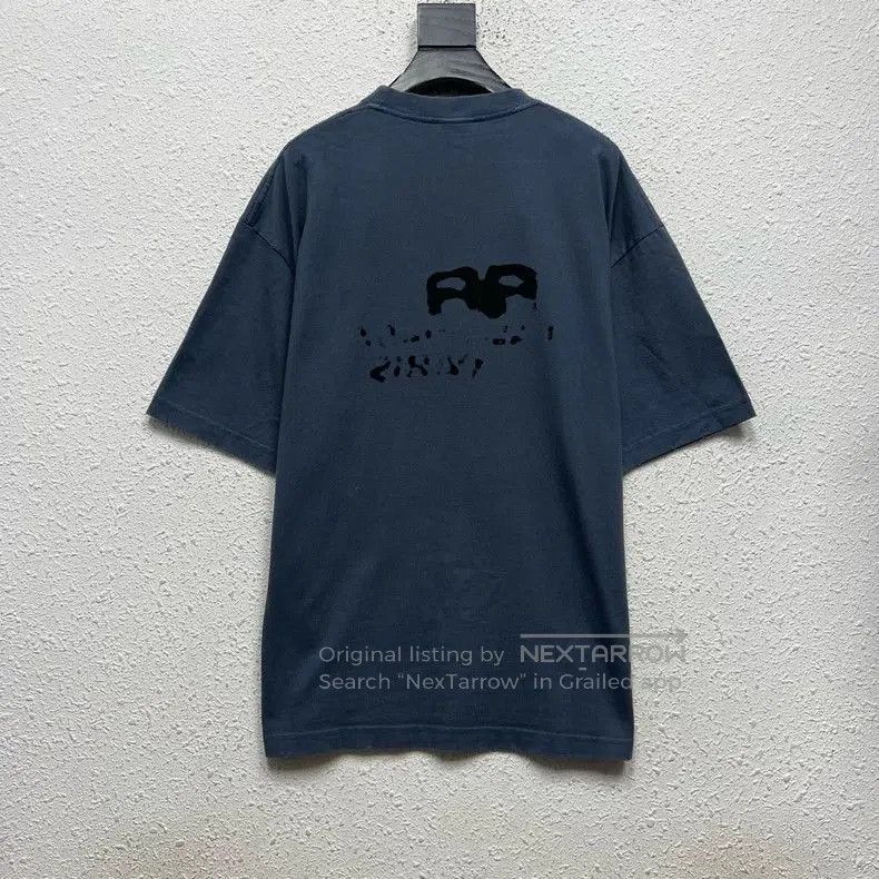Balenciaga Balenciaga Back Bleed BB Print T. Size US S / EU 44-46 / 1 - 2 Thumbnail
