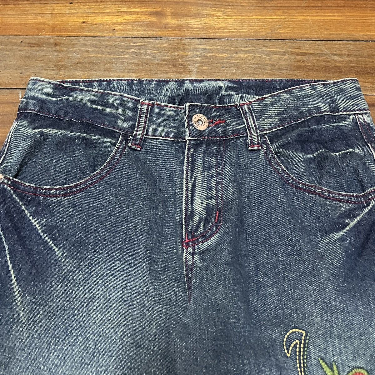Vintage Rare Design Vintage Brand LanKwaiFong Jeans 2000s Size US 28 / EU 44 - 3 Thumbnail