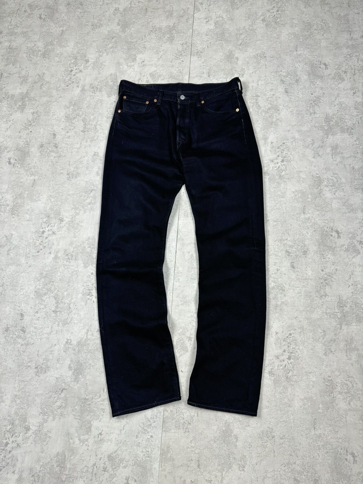 Levi's Levis 501 Black Jeans Size 33/34 Size US 33 - 7 Thumbnail