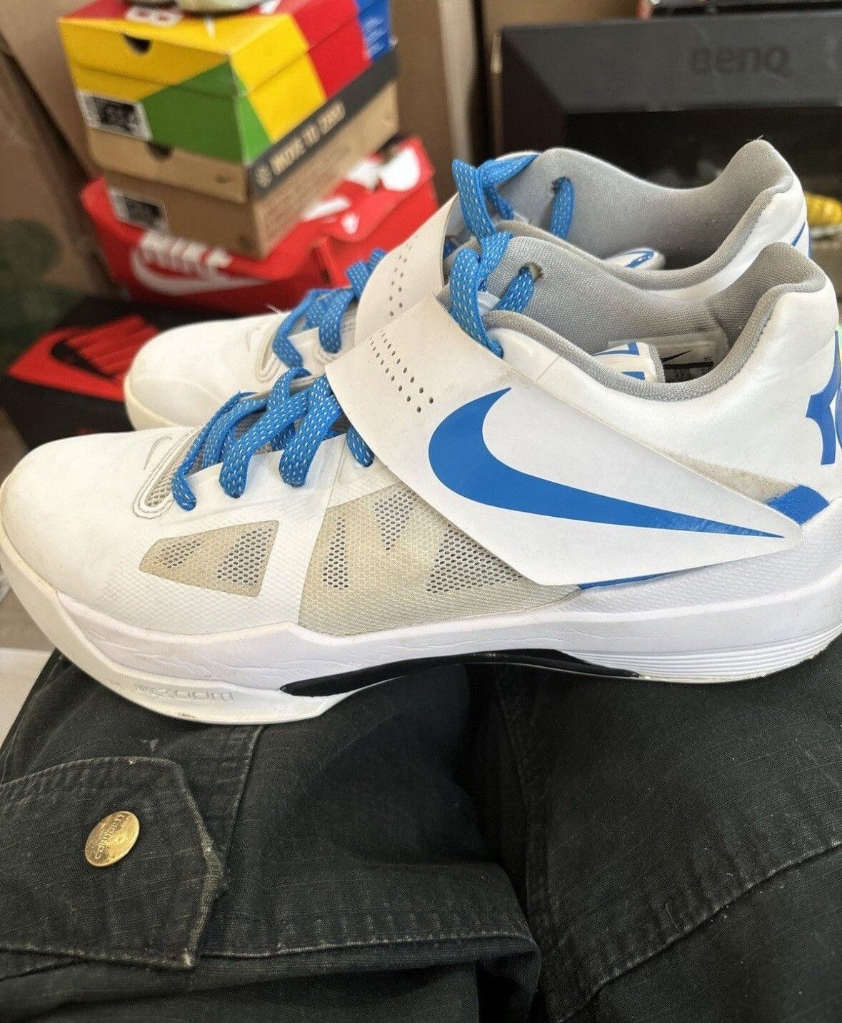 Nike Nike Zoom KD 4 QS Battle Tested Size US 9 / EU 42 - 1 Thumbnail