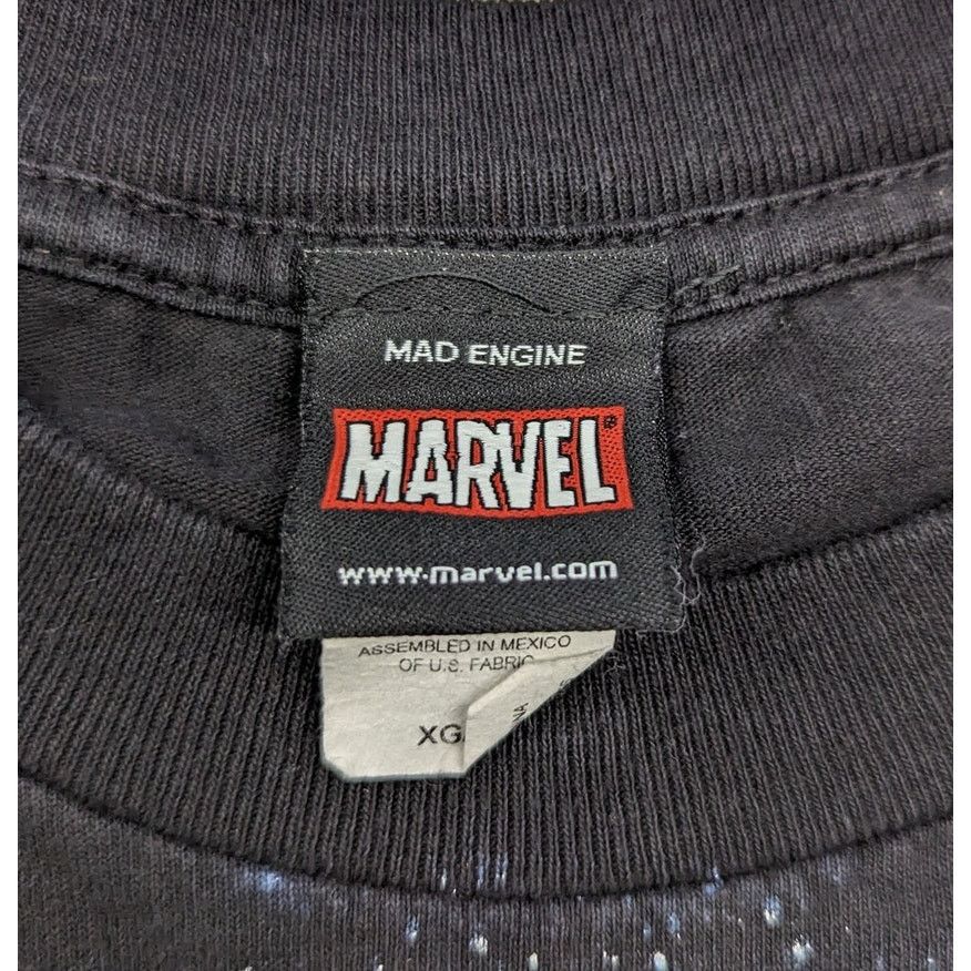 Marvel Comics Mid 2000s Captain America Marvel Mad Engine t-shirt Size US XL / EU 56 / 4 - 3 Thumbnail