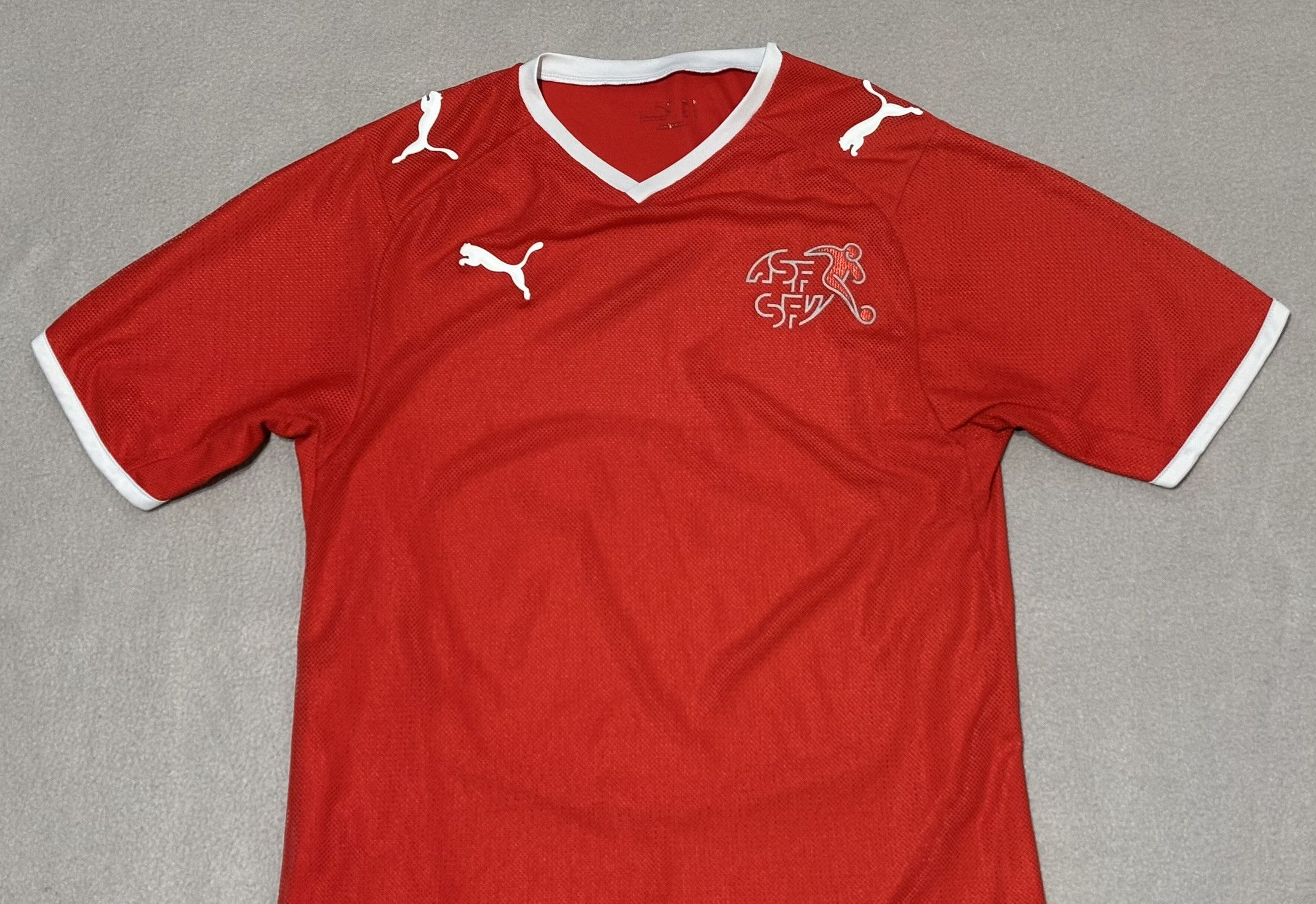 Puma Switzerland 2008 Puma Football Jersey Size S Size US S / EU 44-46 / 1 - 6 Thumbnail