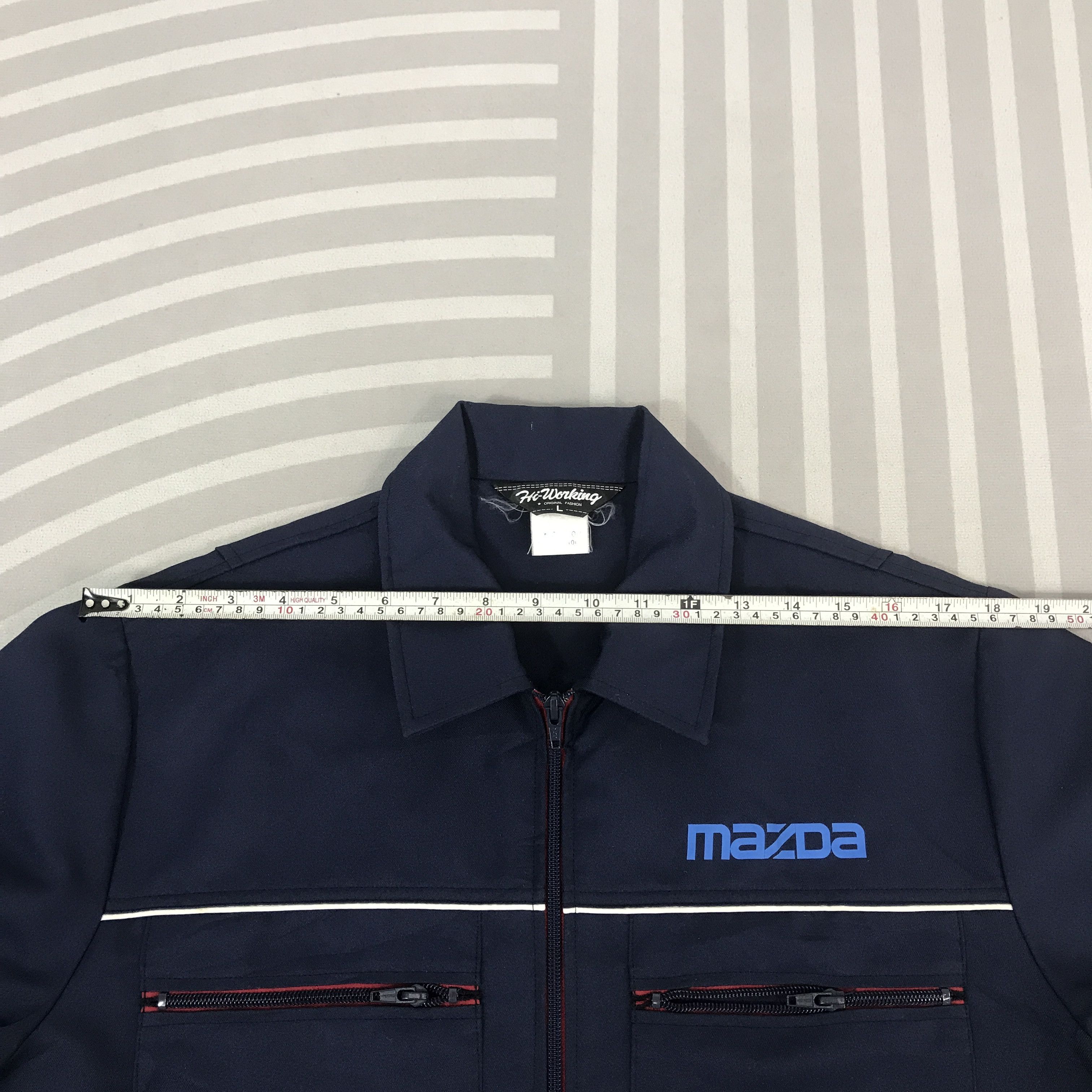 Japanese Brand Vintage Mazda Racing Navy Uniform Custom Jacket K67B12 Size US L / EU 52-54 / 3 - 6 Thumbnail