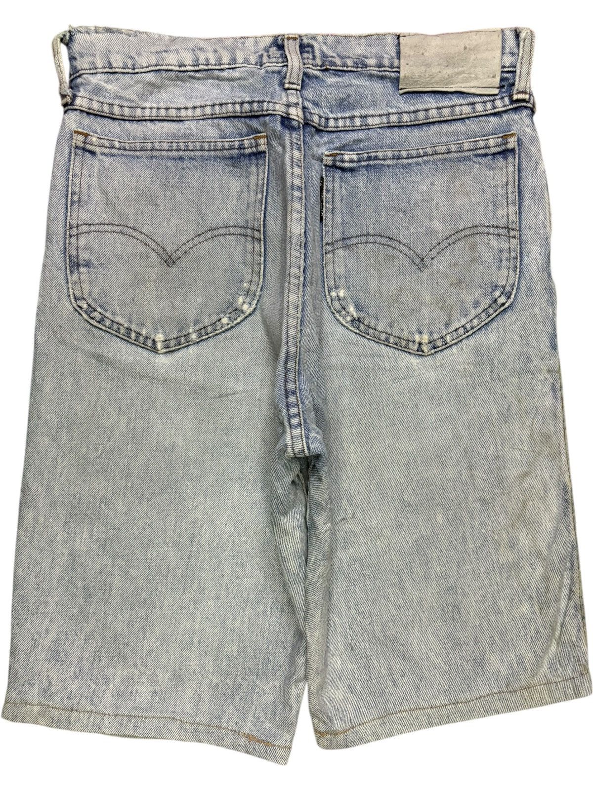 Levi's Vintage Levis Grunge Distressed Jean Shorts Jorts Size US 28 / EU 44 - 2 Thumbnail
