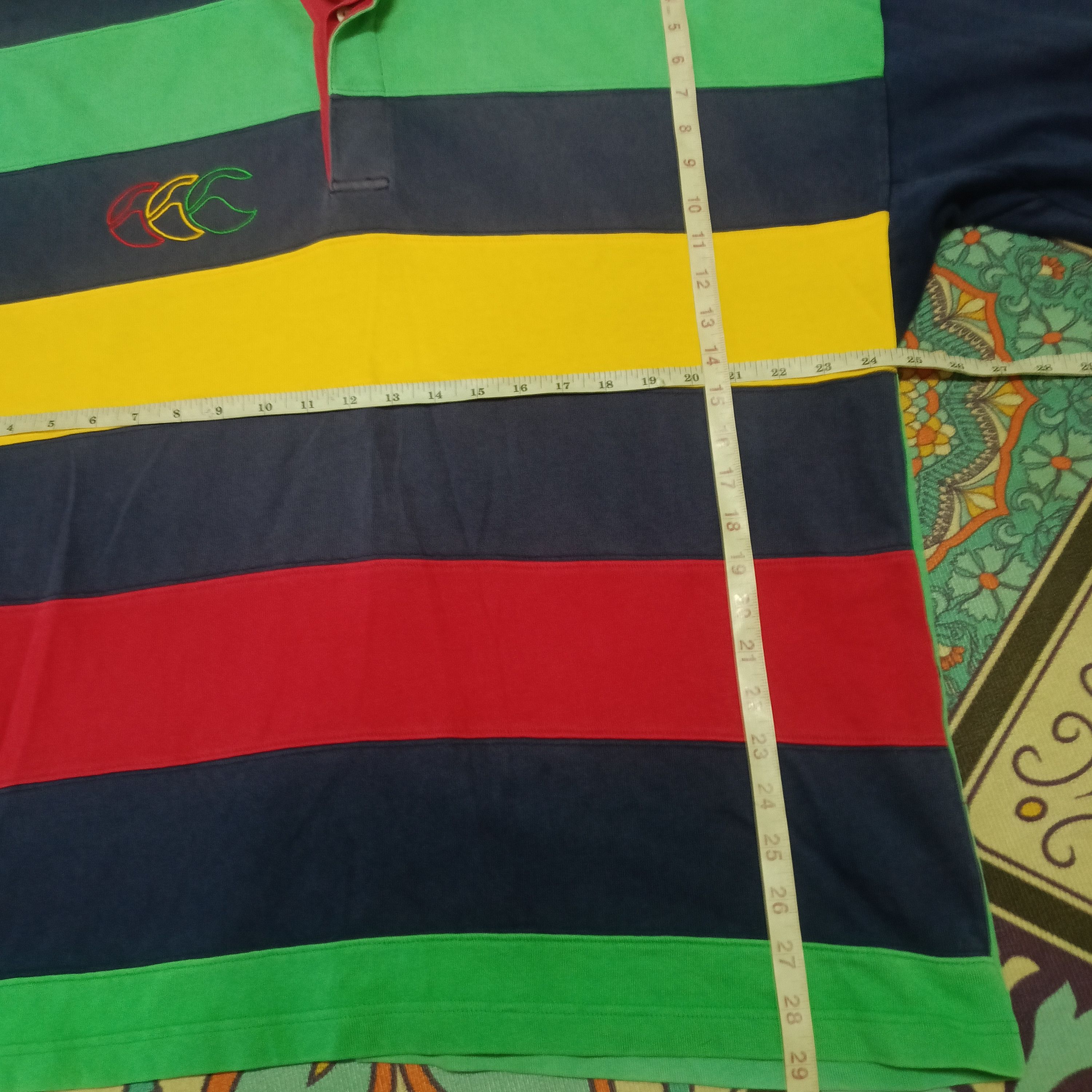 Canterbury of New Zealand Vintage Canterbury Rastafari Size US XL / EU 56 / 4 - 5 Thumbnail