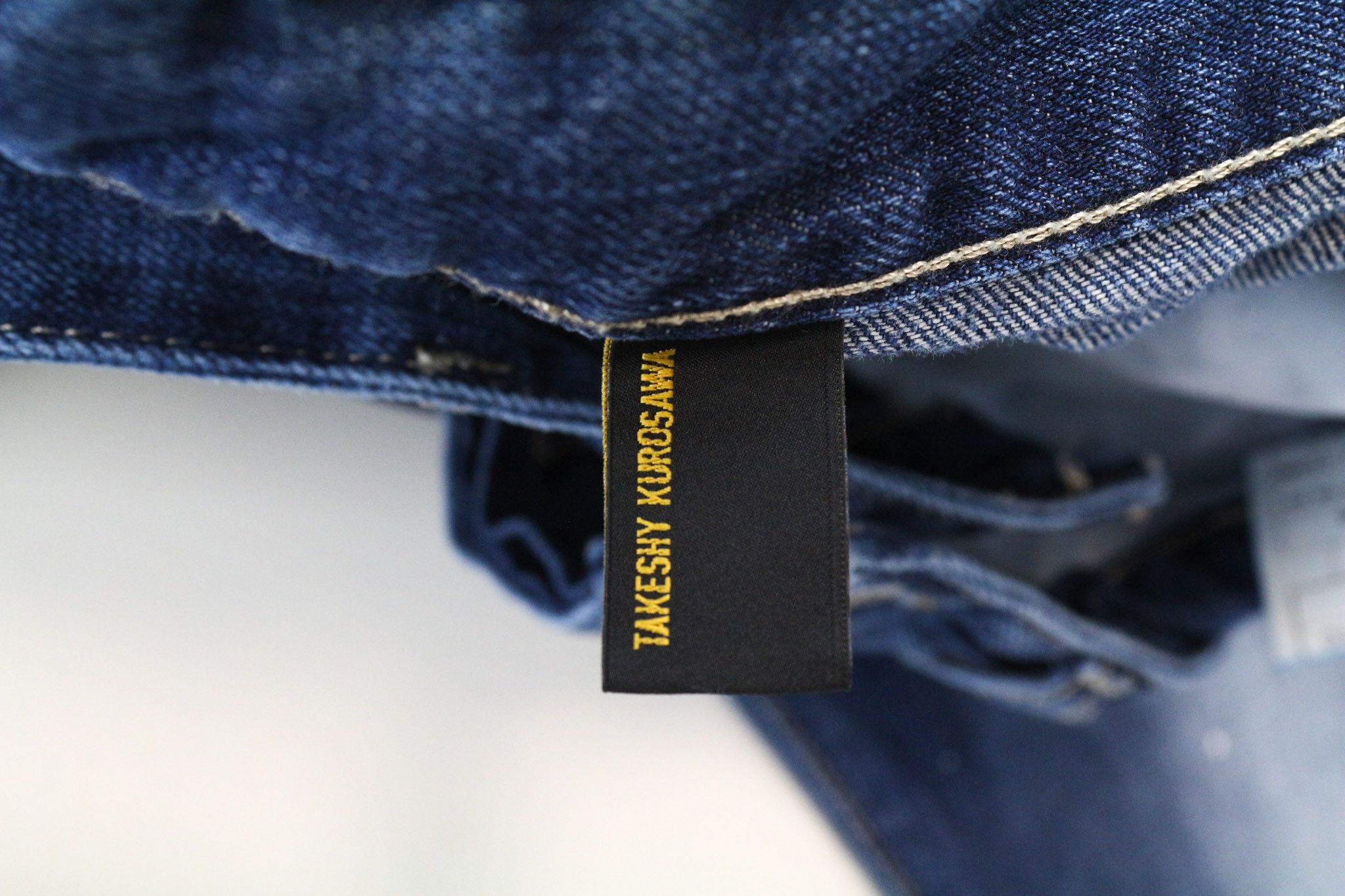 Takeshy Kurosawa W32 Blue Cotton Regular Fit Distressed Jeans 75845 Size US 32 / EU 48 - 7 Thumbnail