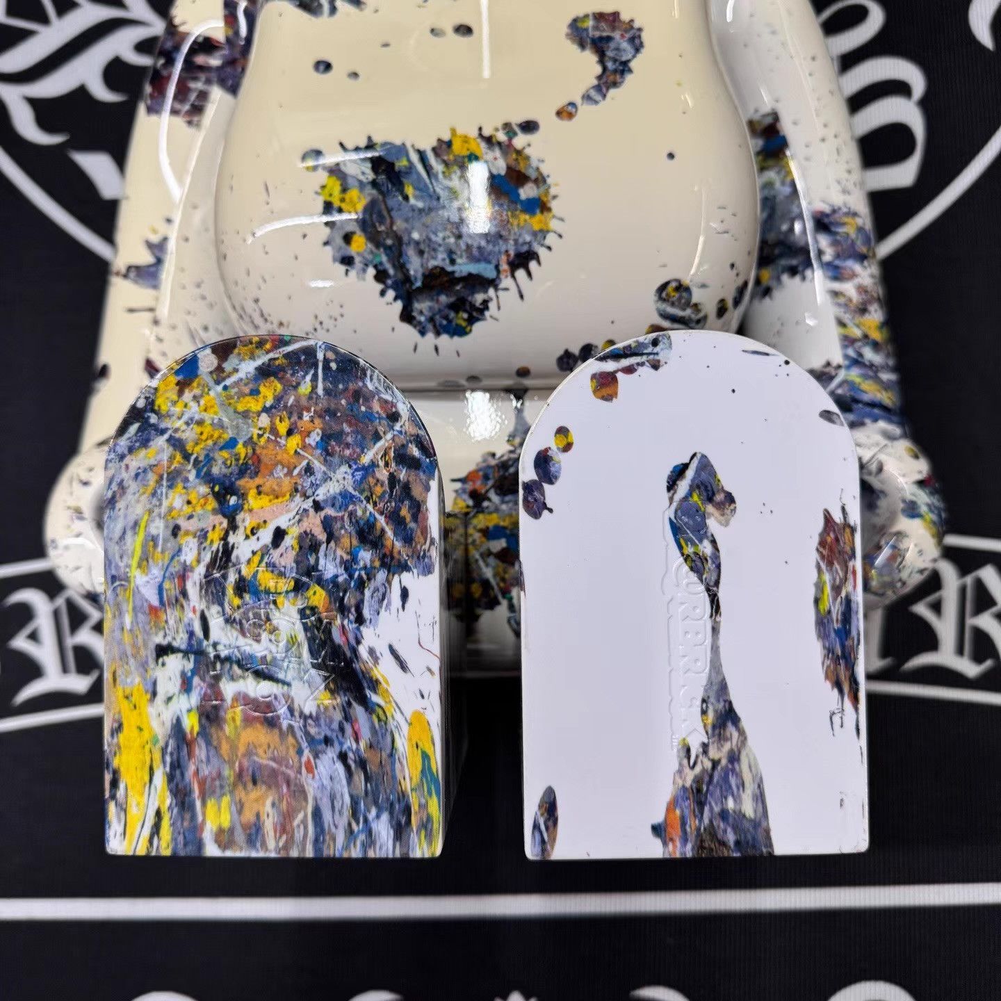 Medicom Toy BE@RBRICK Jackson Pollock Splash Q10 Size ONE SIZE - 5 Thumbnail