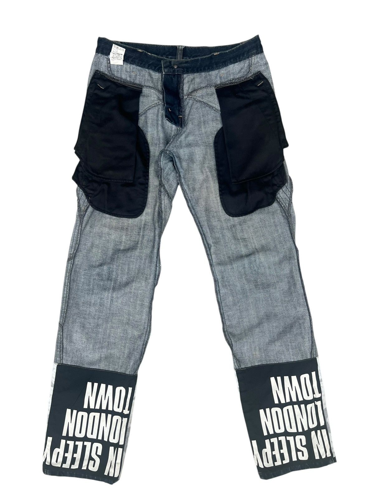 PPFM Vintage PPFM Japan Rare Design Denim Jeans Size US 32 / EU 48 - 16 Thumbnail