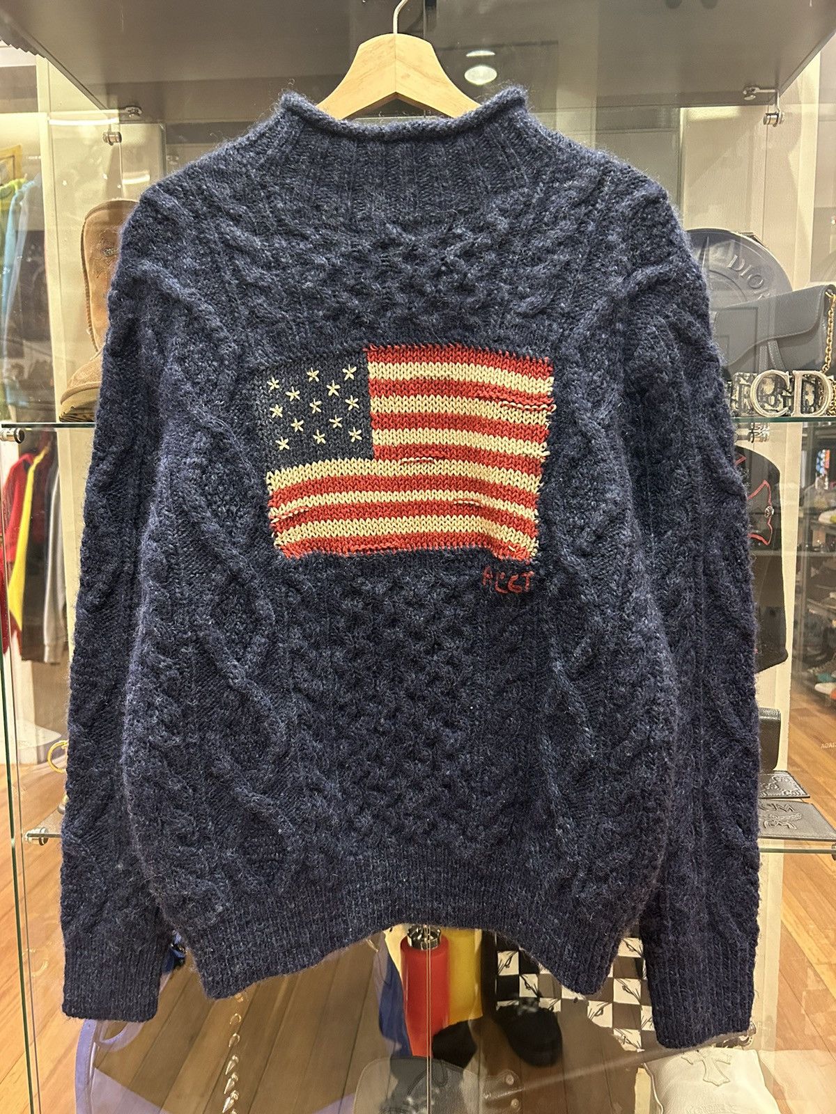 【美品】KITH × Polo Ralph Lauren Crewneck L Polo Ralph Lauren Crewneck Sweatshirt - 710916689024 - Fuel