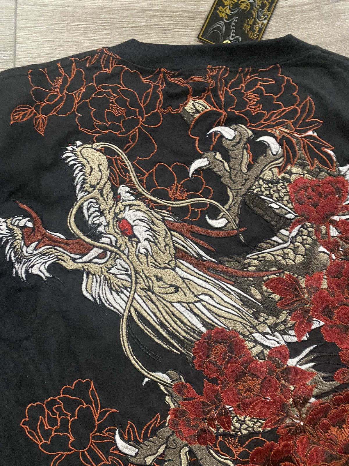Japanese Brand Dragon longsleeve Size US XL / EU 56 / 4 - 7 Thumbnail