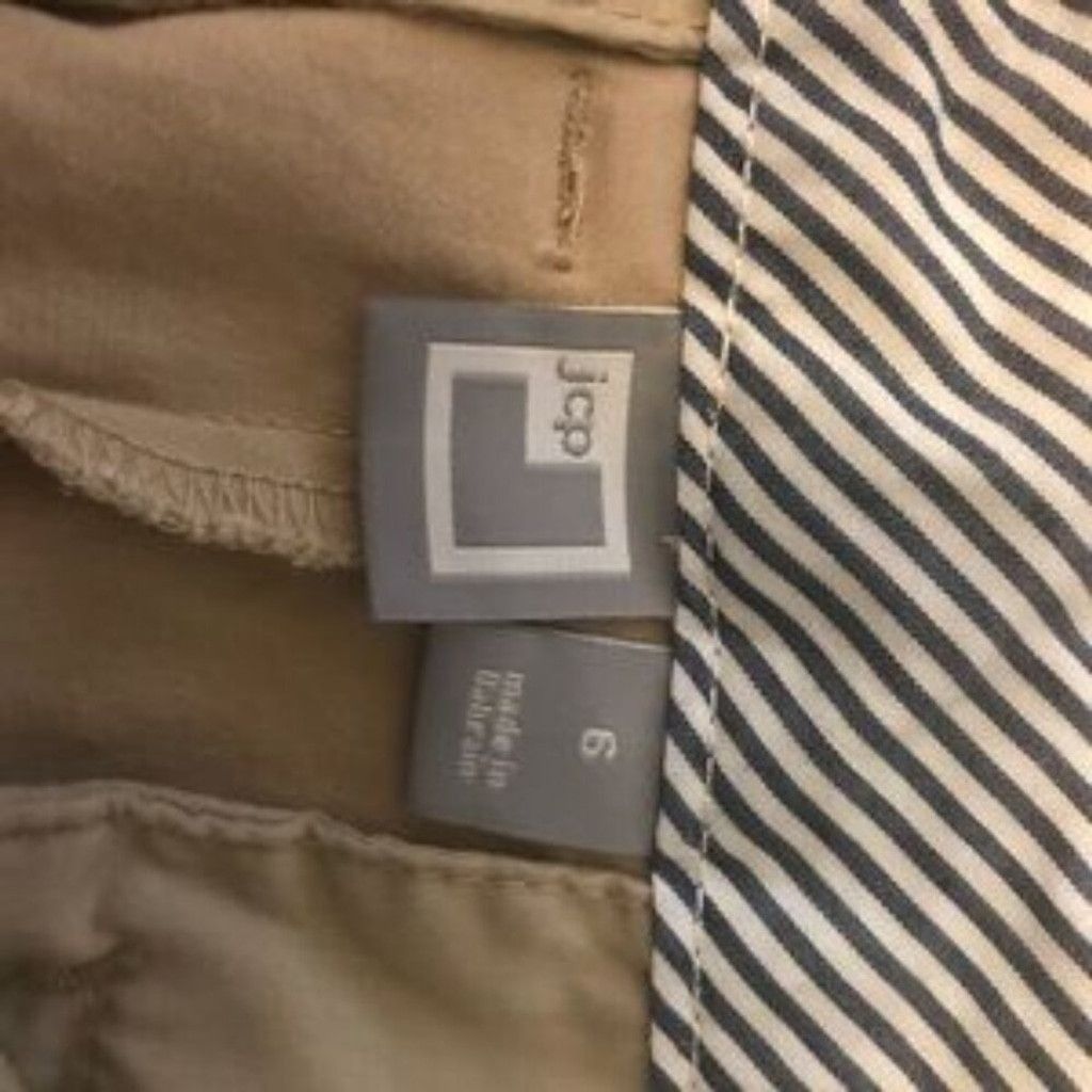 JCPenney JCP khaki skinny pants Size 28" / US 6 / IT 42 - 2 Thumbnail