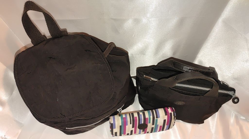 The Unbranded Brand Kipling Backpack, Crossbody & Wallet Set Size ONE SIZE - 4 Thumbnail