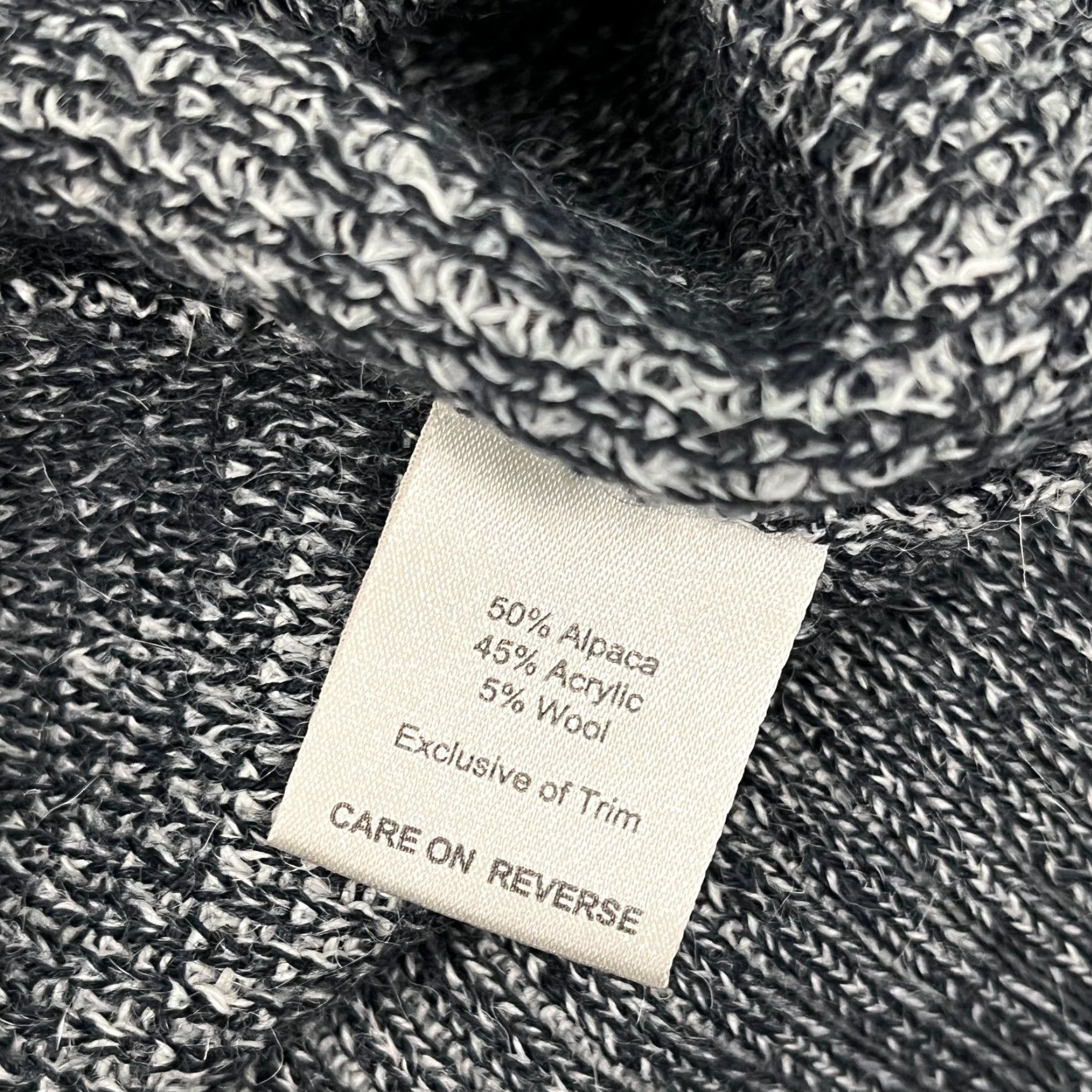 Billy Reid Billy Reid Sweater Mens XL Blue Gray Alpaca Wool Pullover Shawl Collar Preppy Size US XL / EU 56 / 4 - 3 Thumbnail
