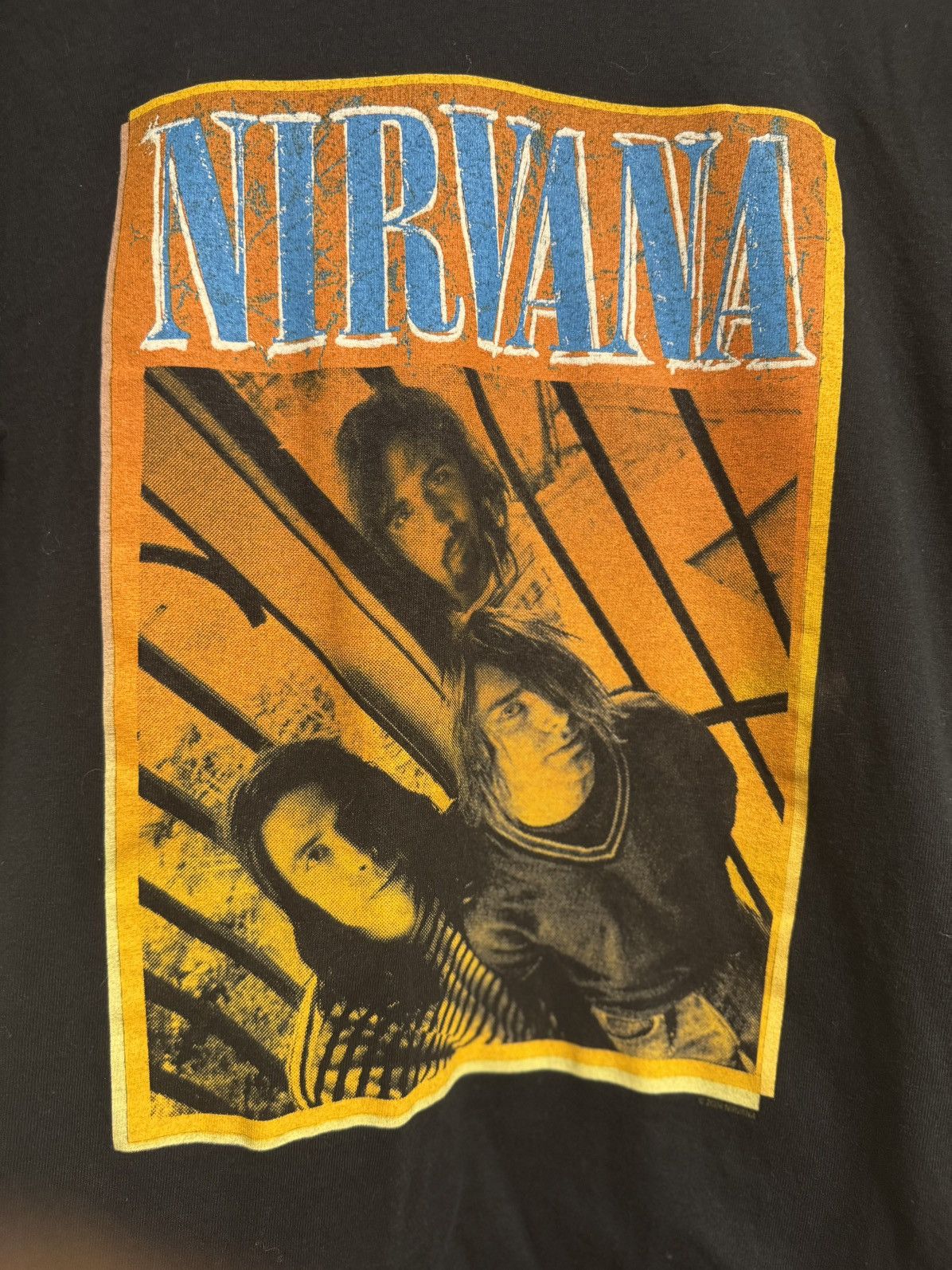 Gildan × Nirvana × Vintage Vintage 2004 Nirvana Kurt Cobain Grunge Concert Band Shirt S Size US S / EU 44-46 / 1 - 2 Thumbnail