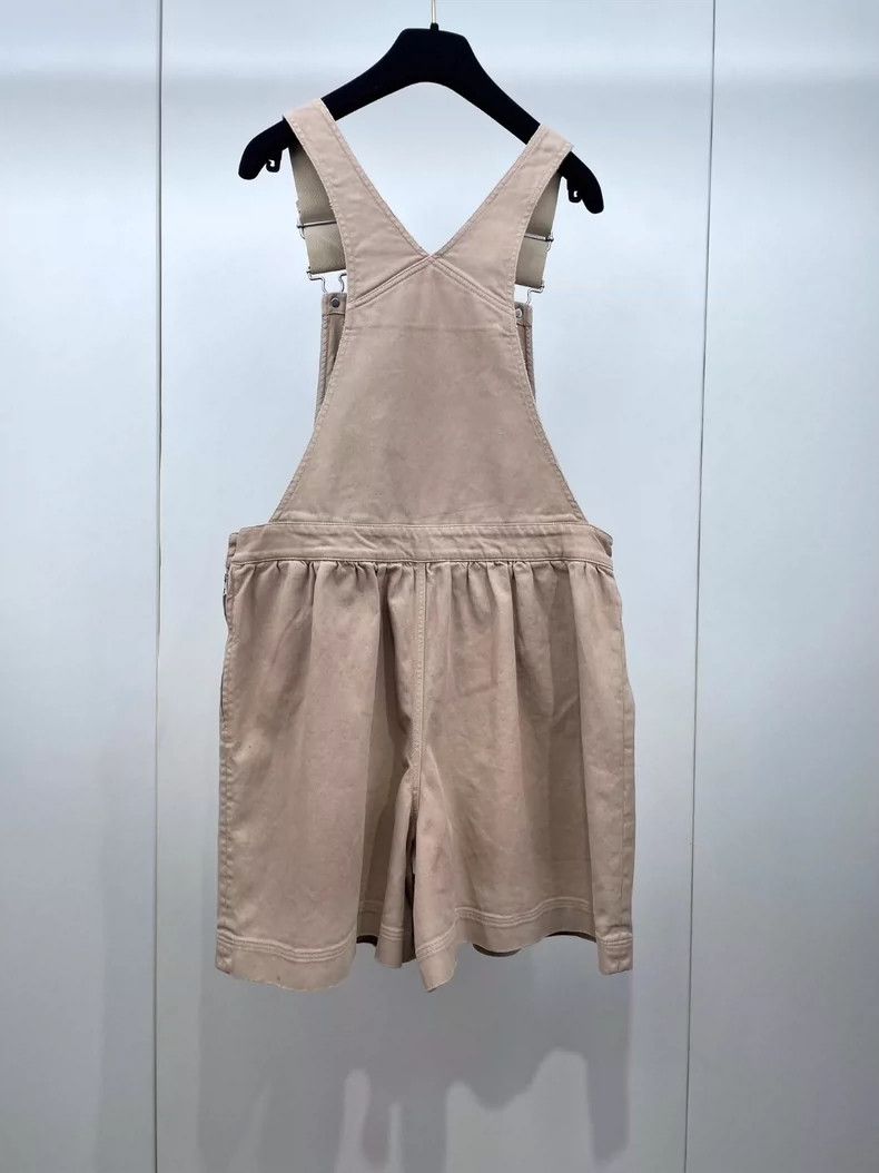 Dior Dior Letter logo bib pants 2504-Nextarrow Size 25" / US 0 / IT 36 - 2 Thumbnail