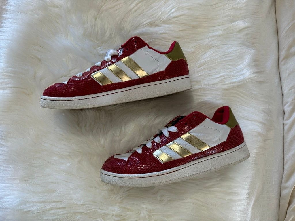 Adidas Adidas Super Skate | Red Gold Science Sneakers | Size 11.5 Size US 11.5 / EU 44-45 - 3 Thumbnail