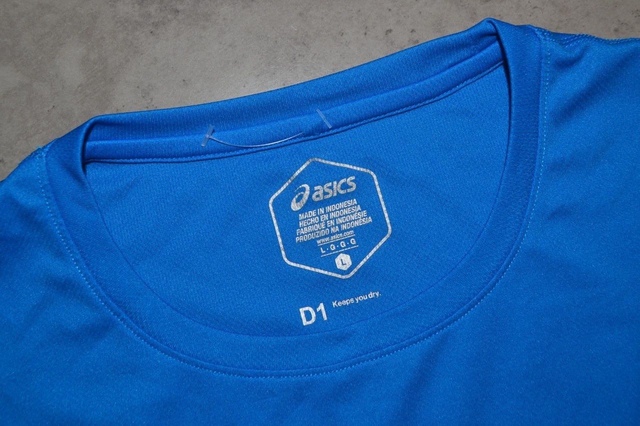 Asics ASICS T-shirt Blue size L Size US L / EU 52-54 / 3 - 7 Thumbnail