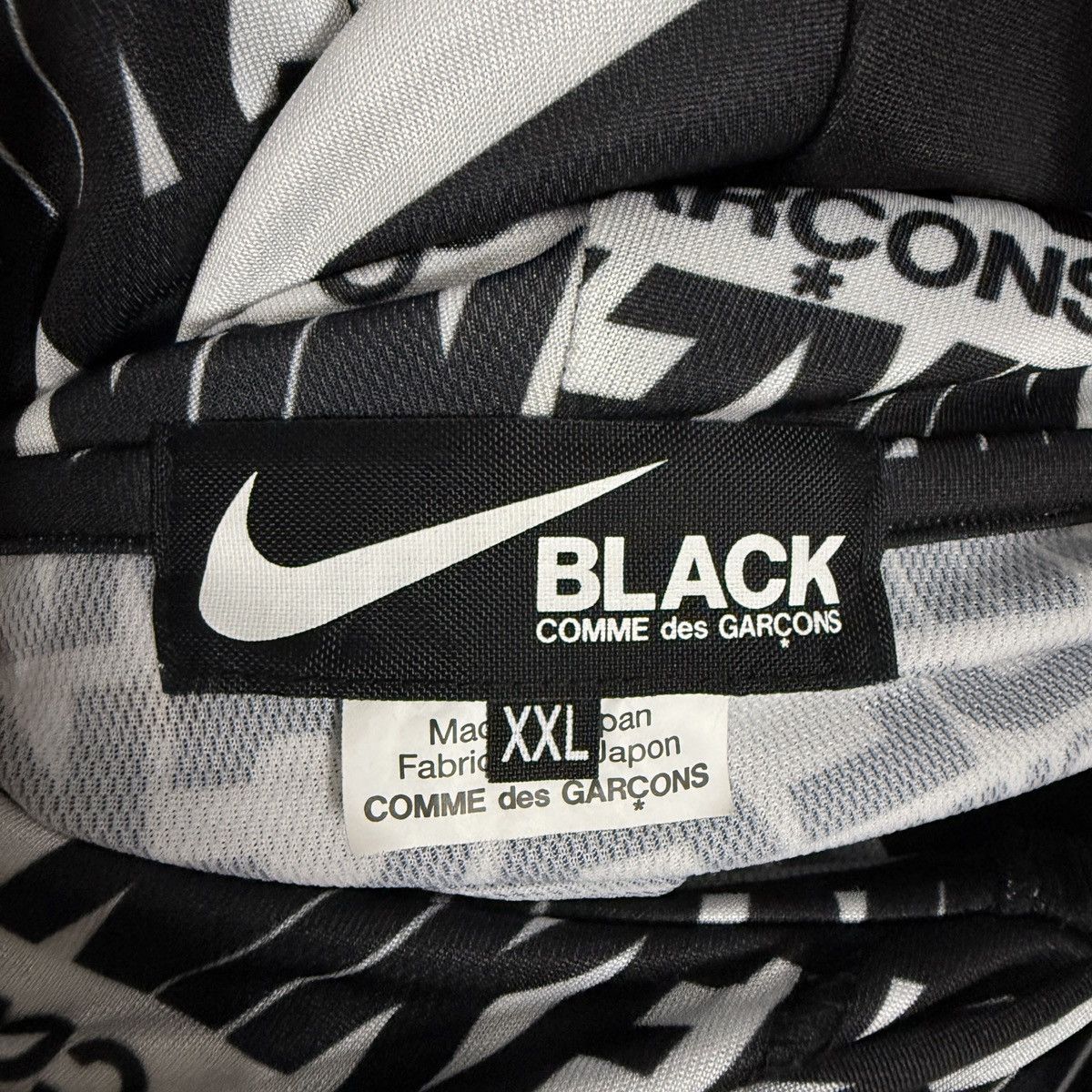 Comme des Garcons Comme des garcons x Nike black sweatshirt hoodie Size US XL / EU 56 / 4 - 3 Thumbnail
