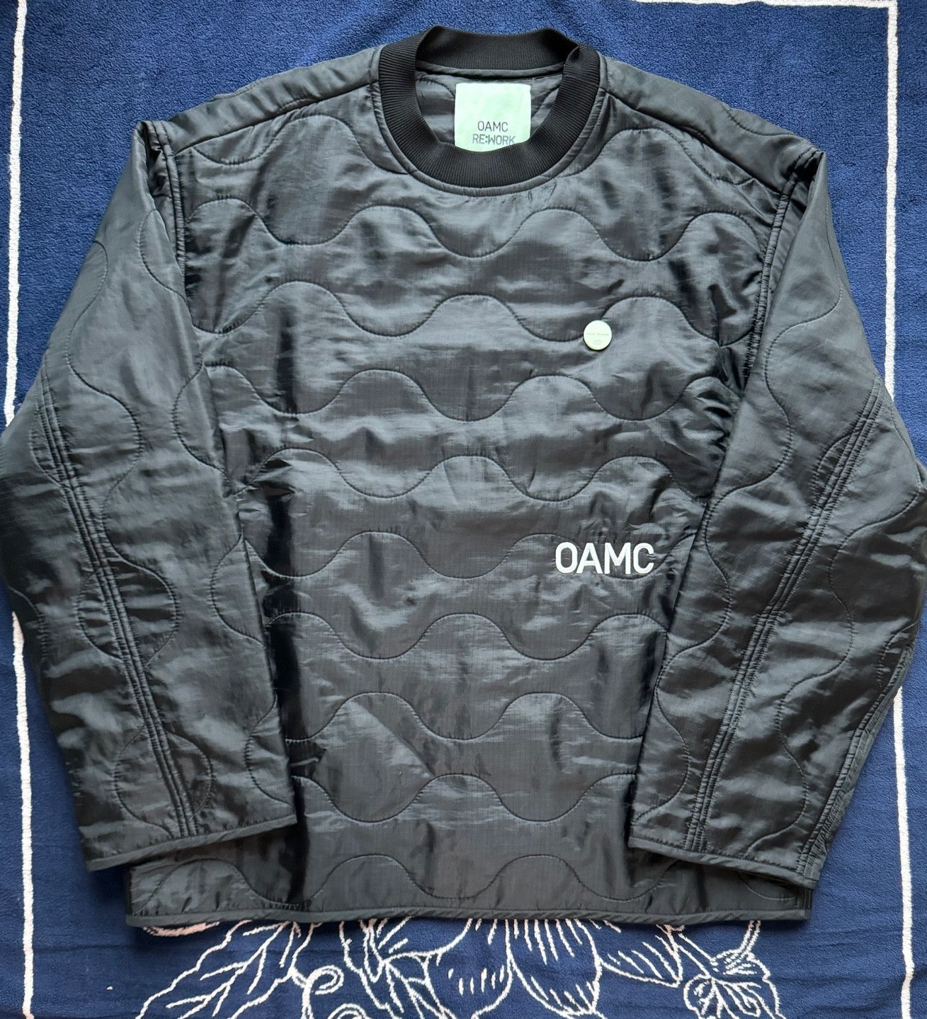 OAMC OAMC x Peacemaker Re:work Quilted Crewneck Black Jacket Size US L / EU 52-54 / 3 - 2 Thumbnail