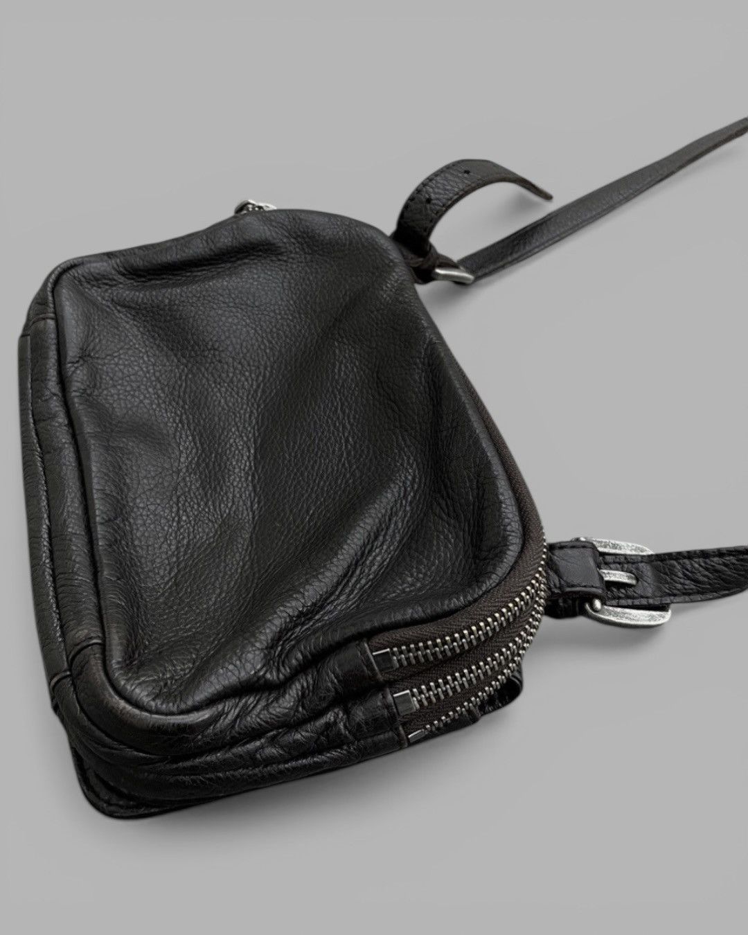 LIEBESKIND BERLIN Vintage L.BERLIN Margiela Style Multi Zipped Crossbody Bag Size ONE SIZE - 7 Thumbnail