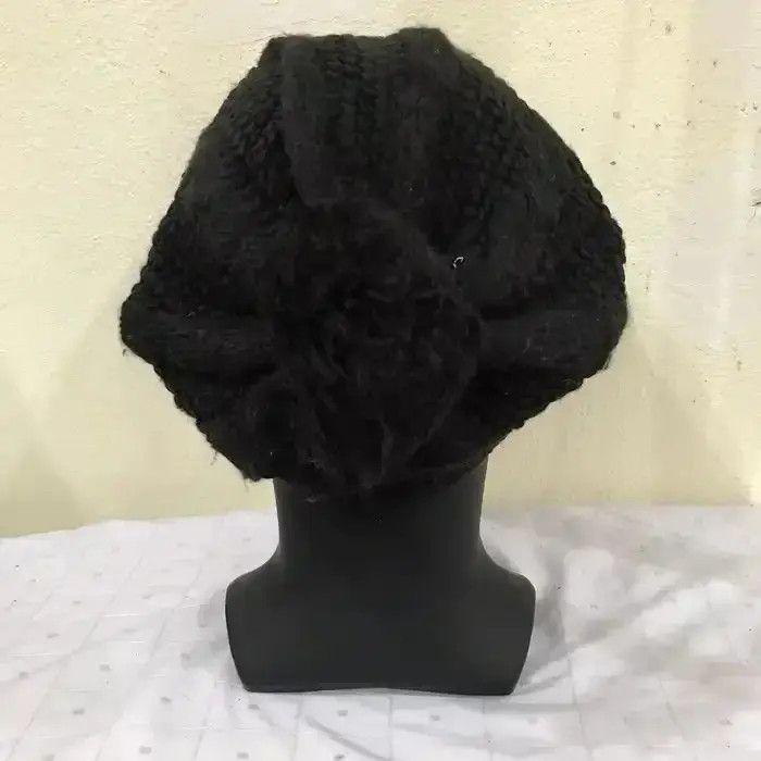 Oakley × Vintage Oakley Plain Knit Beanie Hat Size ONE SIZE - 5 Thumbnail