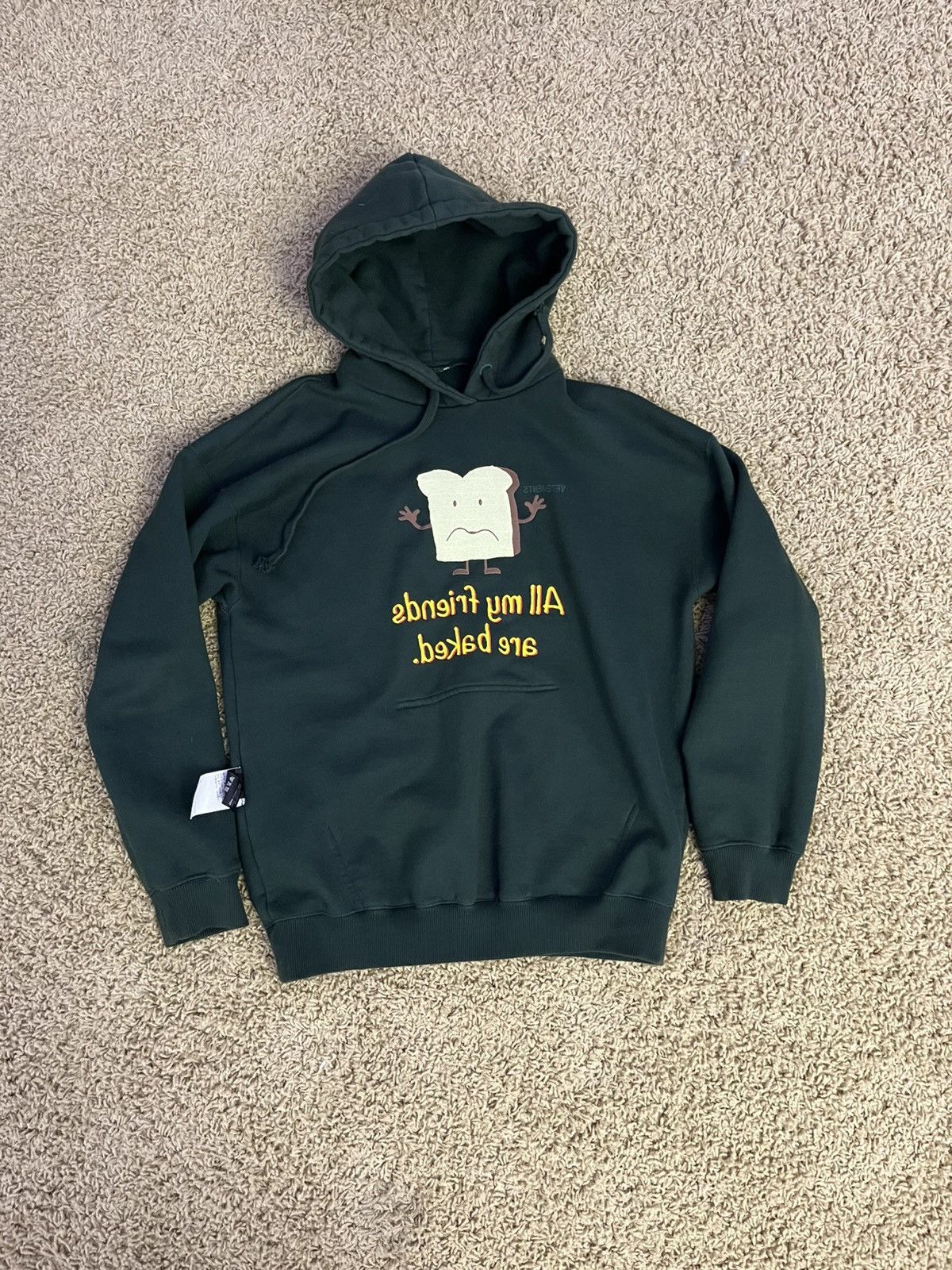 Vetements All my friends are baked Vetements hoodie Size US S / EU 44-46 / 1 - 6 Thumbnail