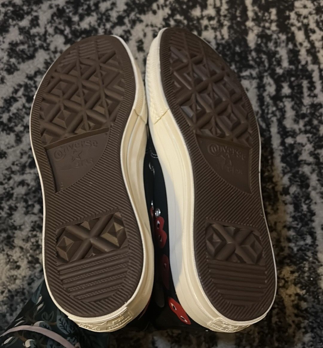 Comme des Garcons PLAY COMME des GARÇONS PLAY Converse Chuck 70 Heart Sneakers Size US 10 / IT 40 - 3 Thumbnail